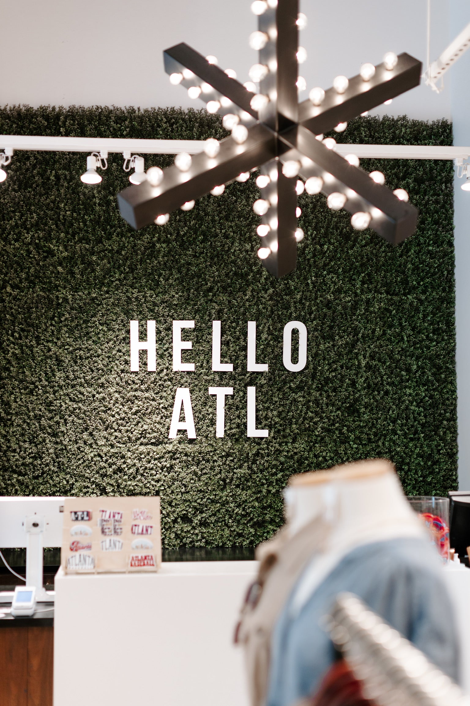 hello all wall in the dress up battery store