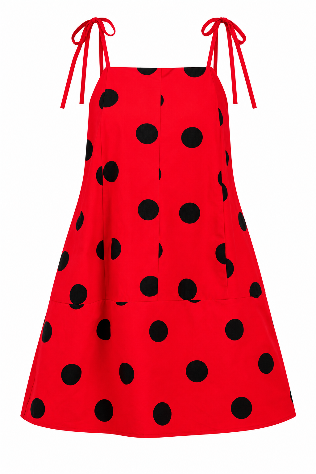 Rally In Red Polka Dot Mini Dress