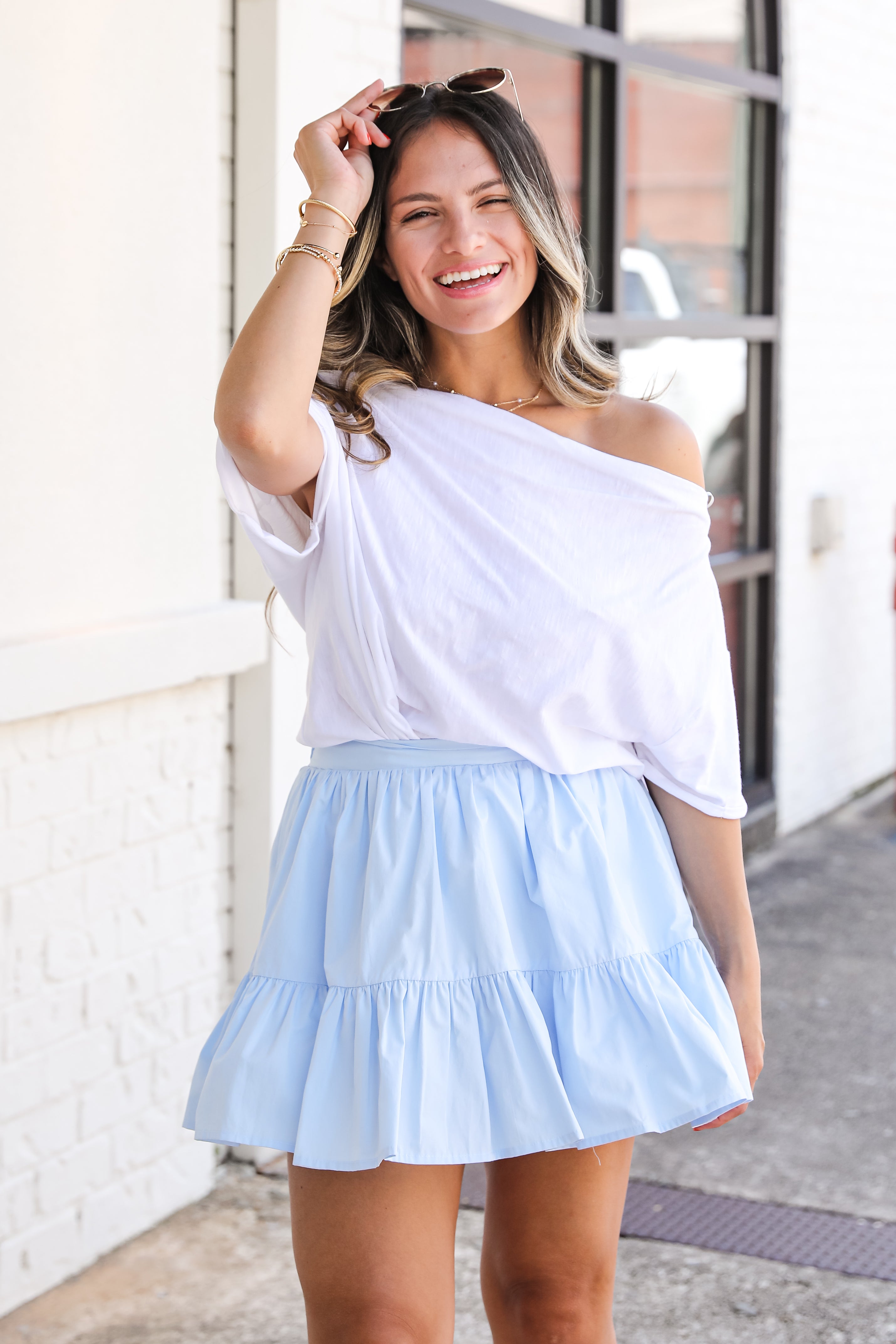 Build You Up Mini Skirt