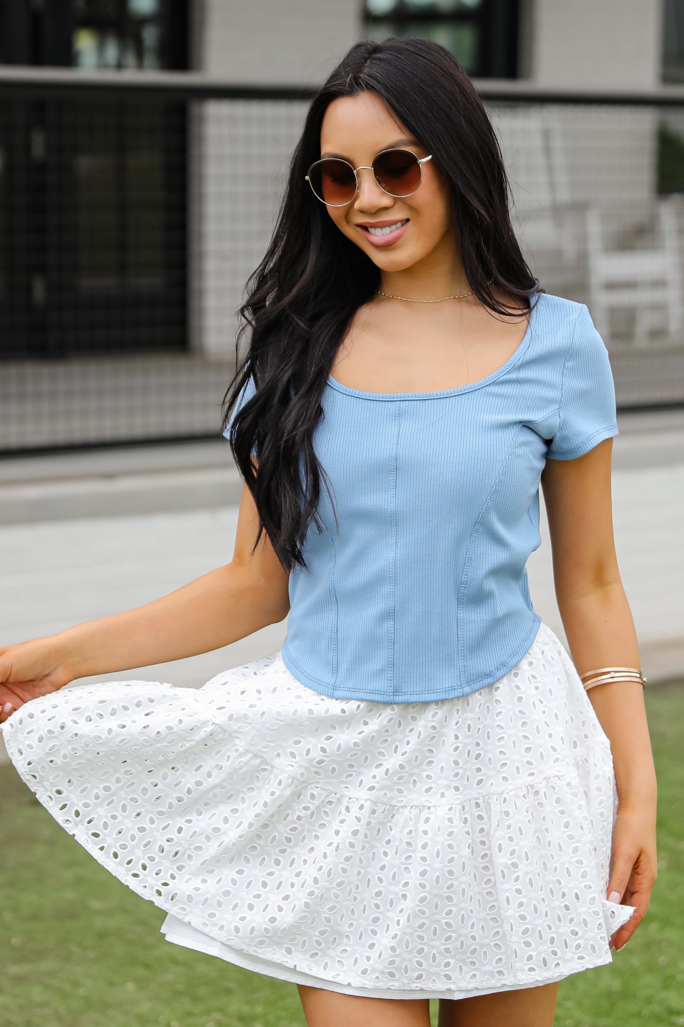 Ella Everyday Ribbed Top