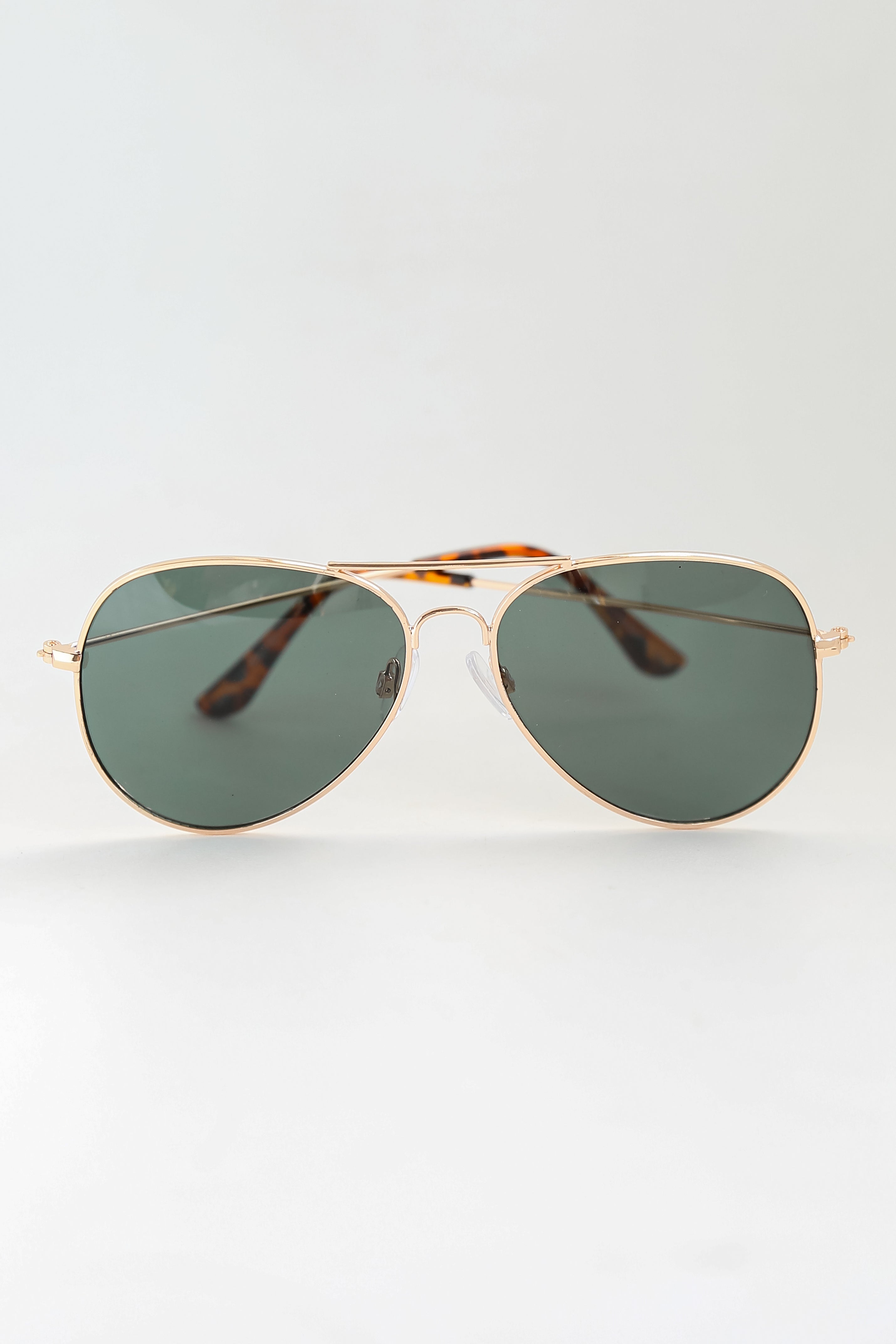 womens Black Aviator Sunglasses