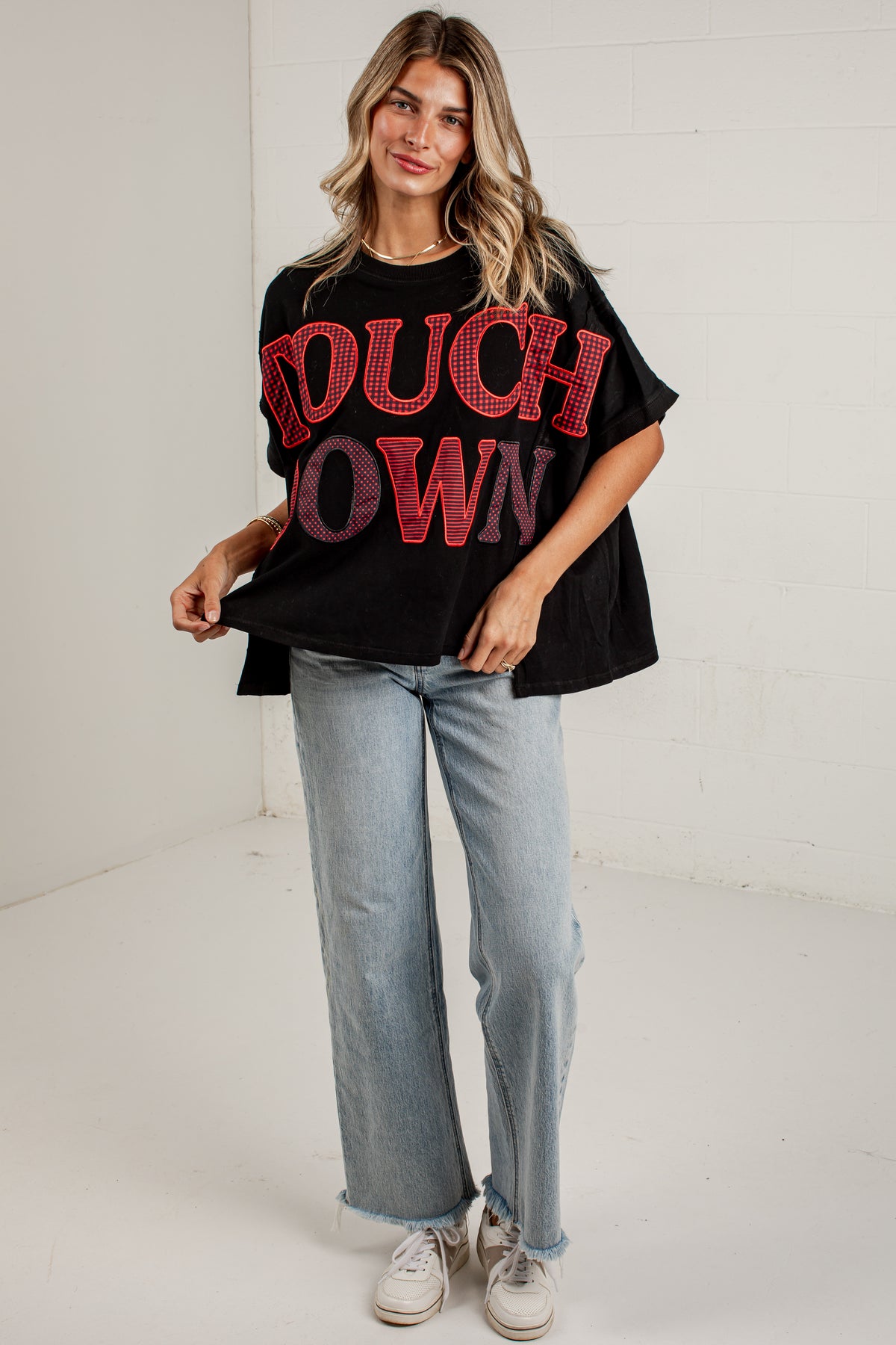 Touchdown Moment Black Graphic Tee
