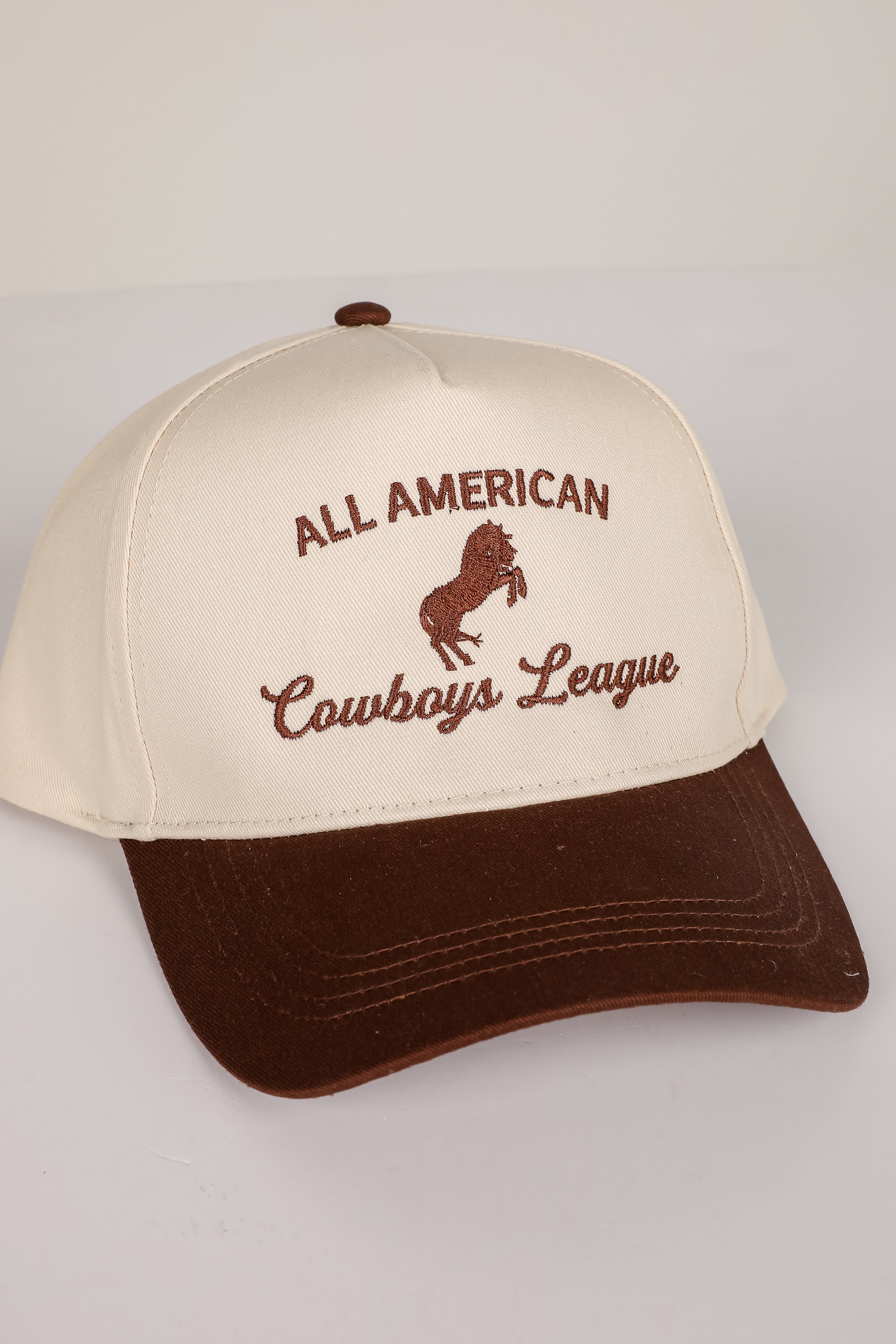 Brown All American Cowboys League Hat