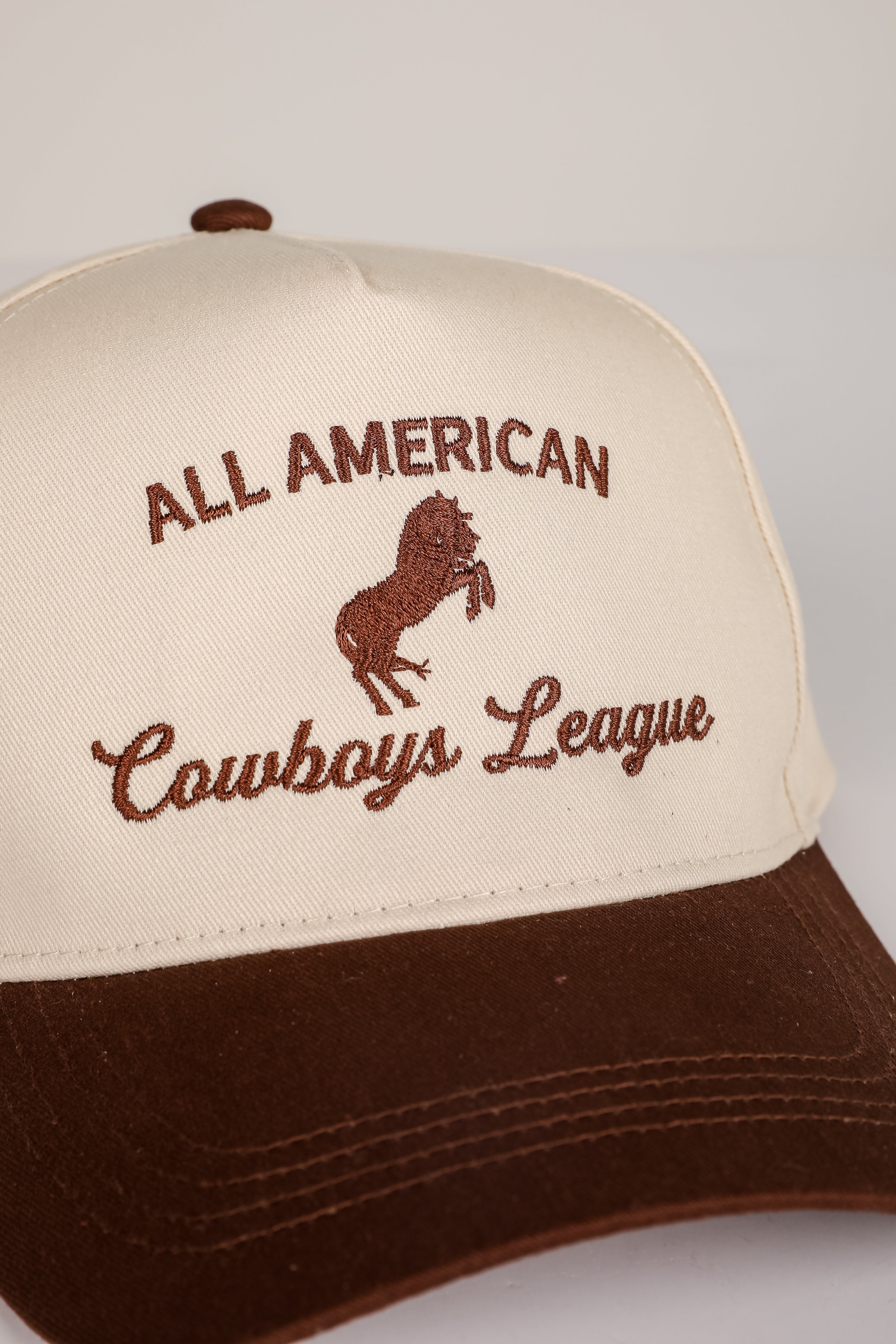 Brown All American Cowboys League Hat