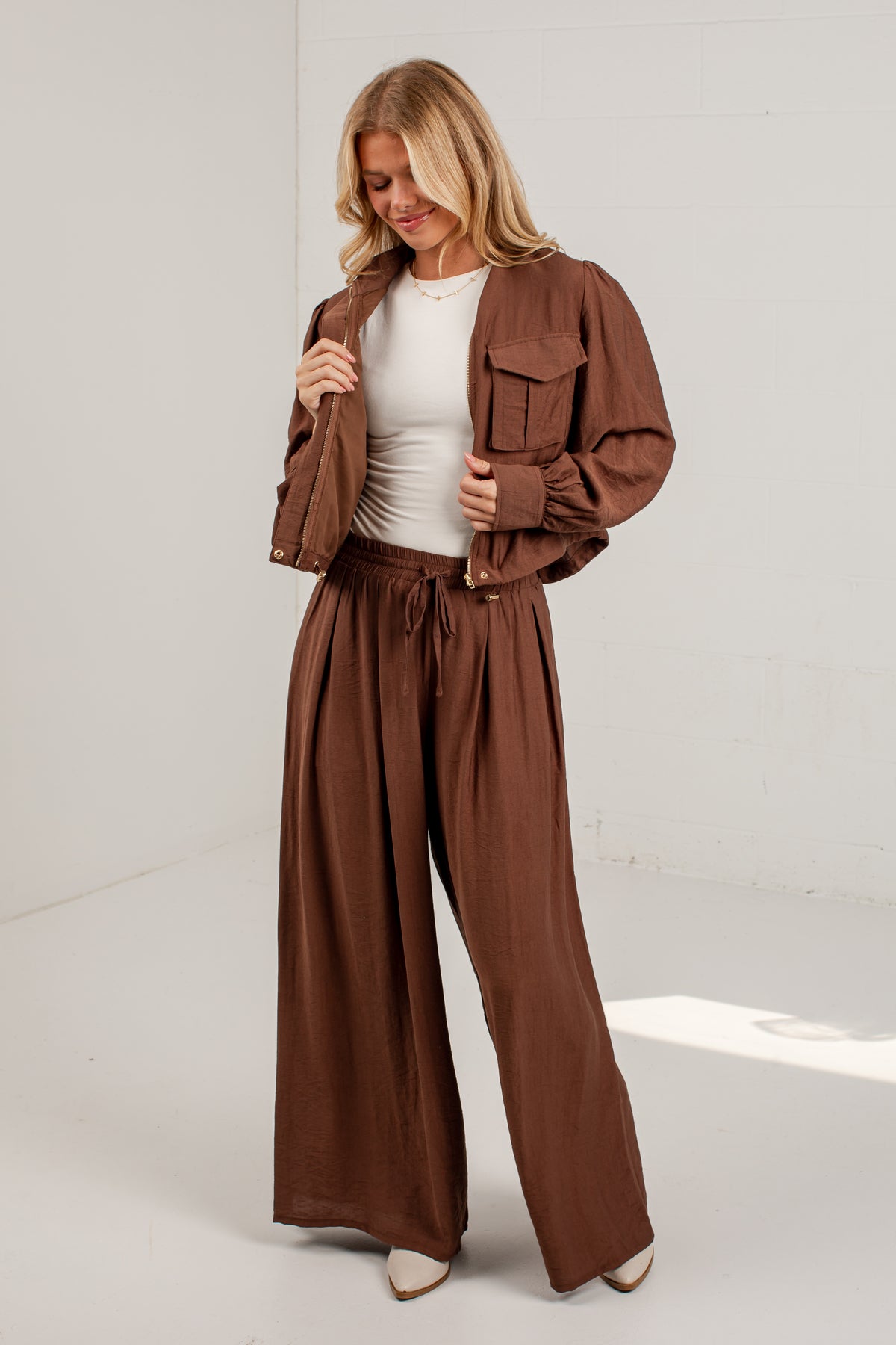 One More Toast Brown Jacket