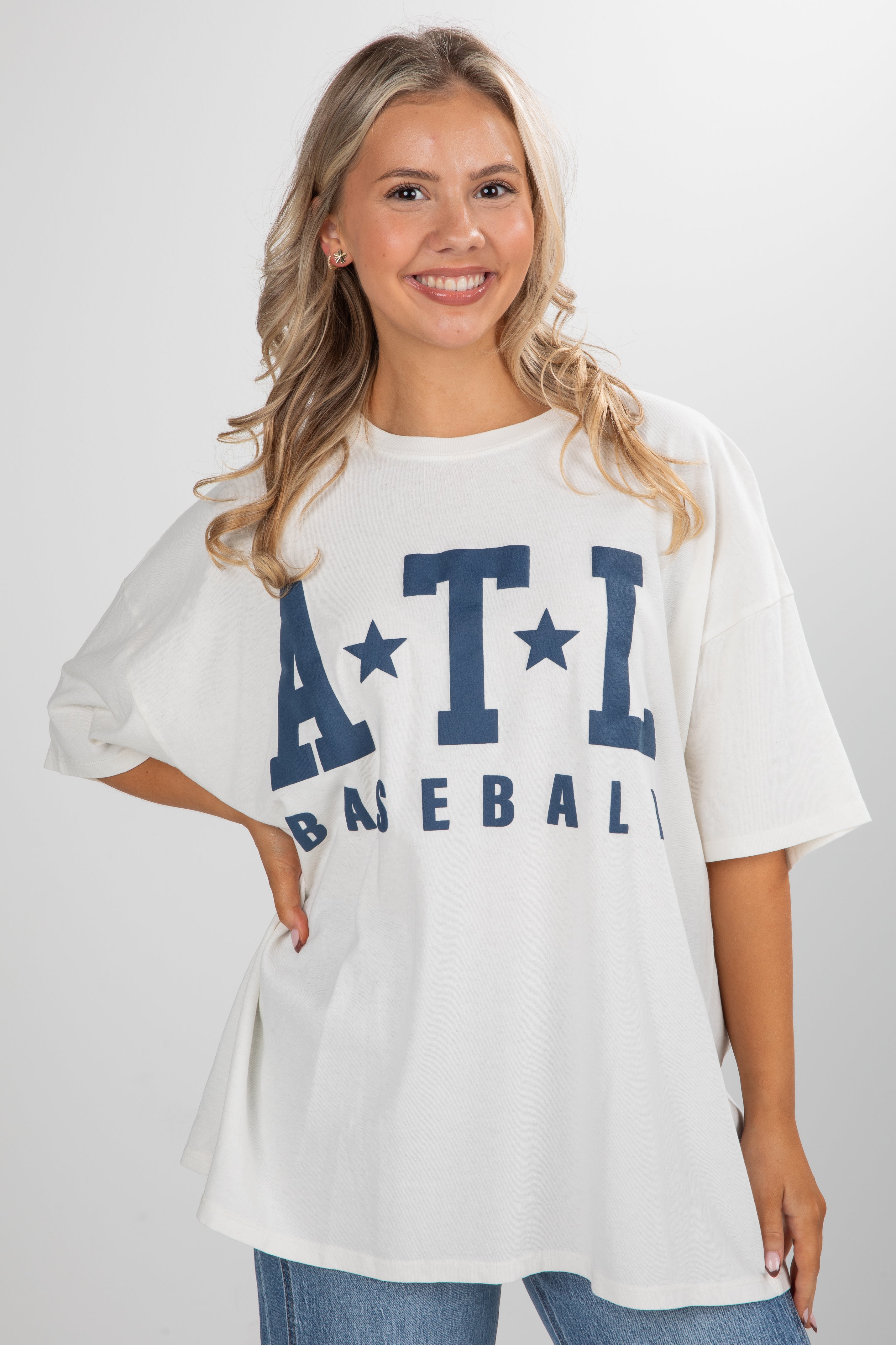 atl baseball tee