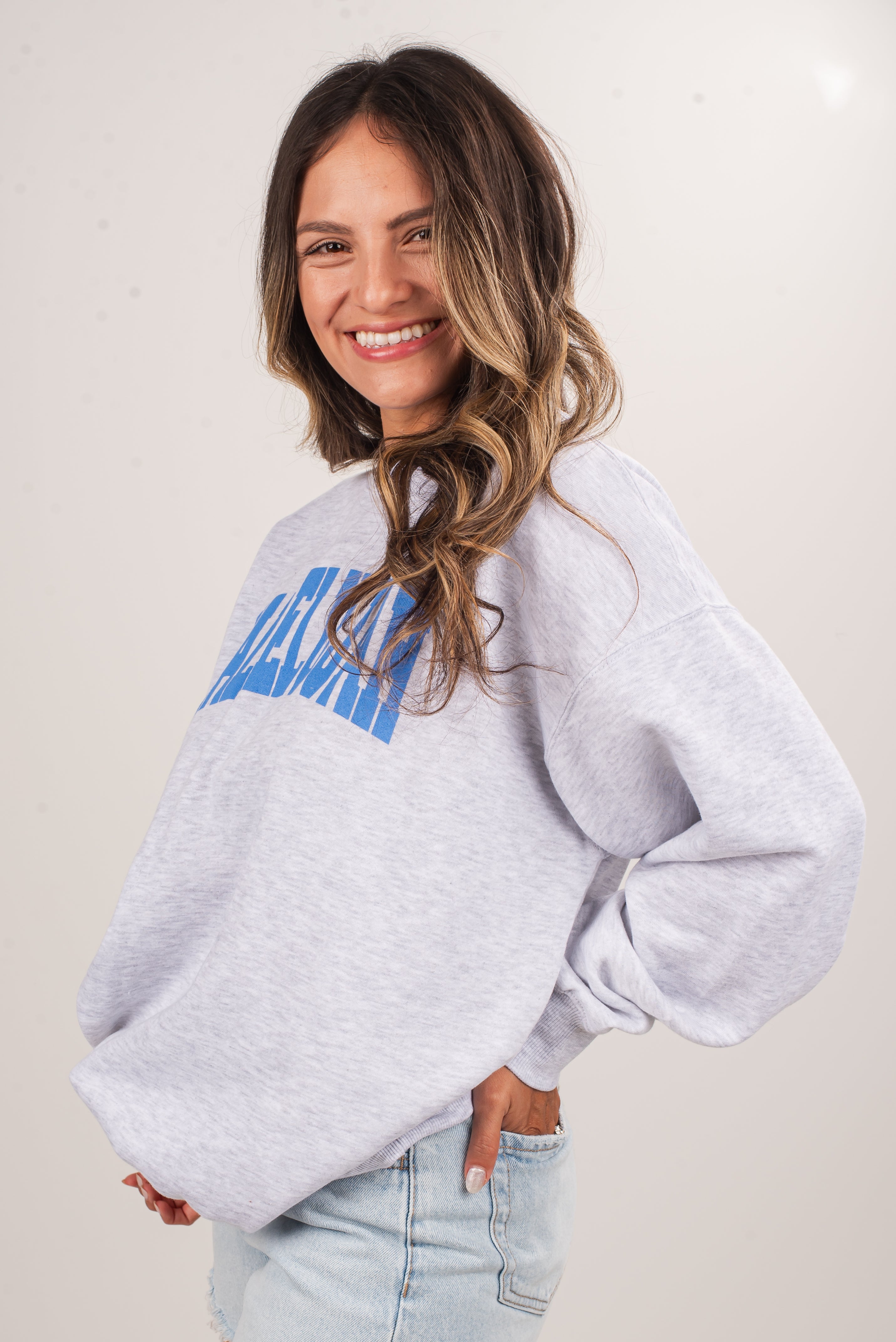 Heather Grey Hallelujah Sweatshirt