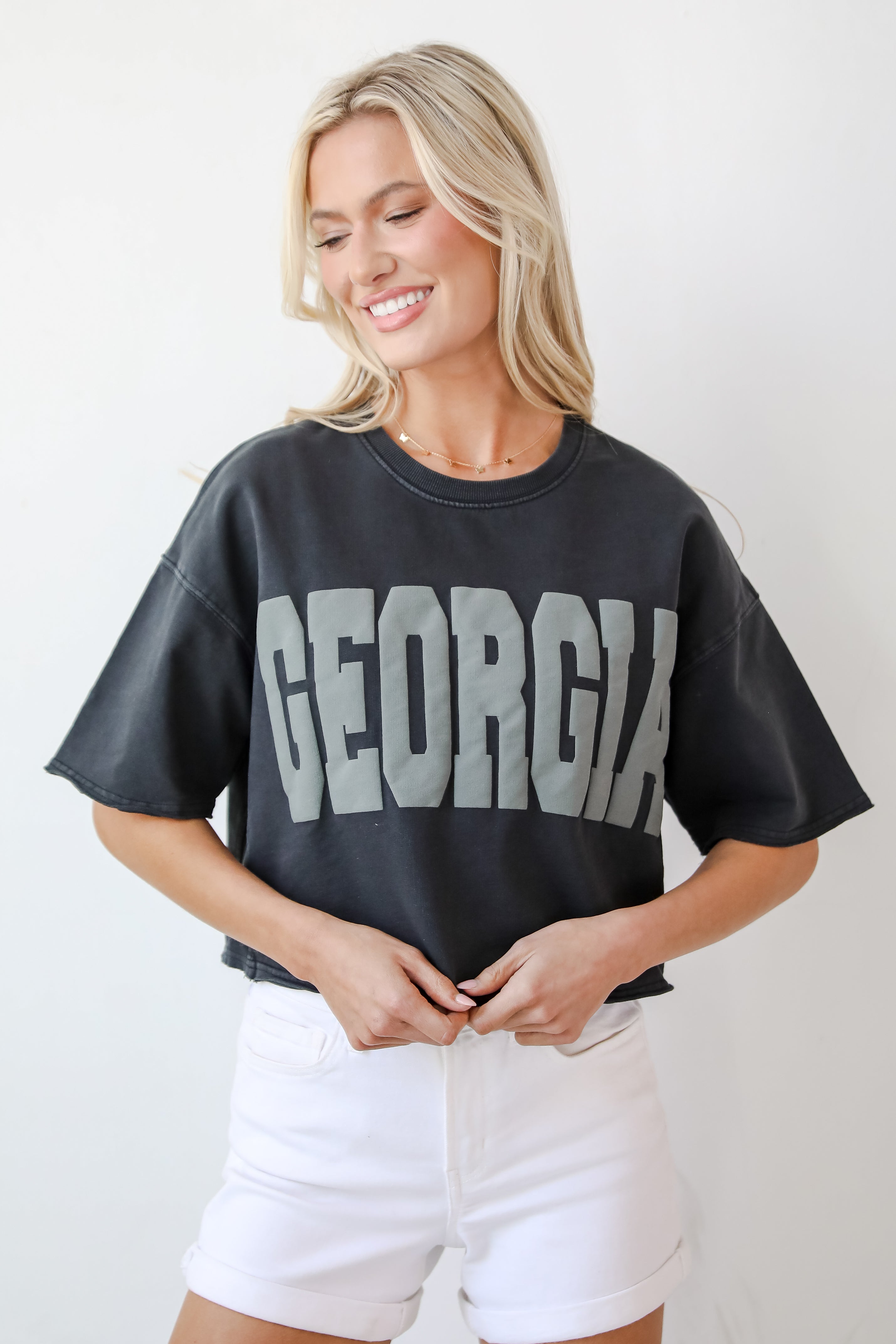Georgia Cropped Tee