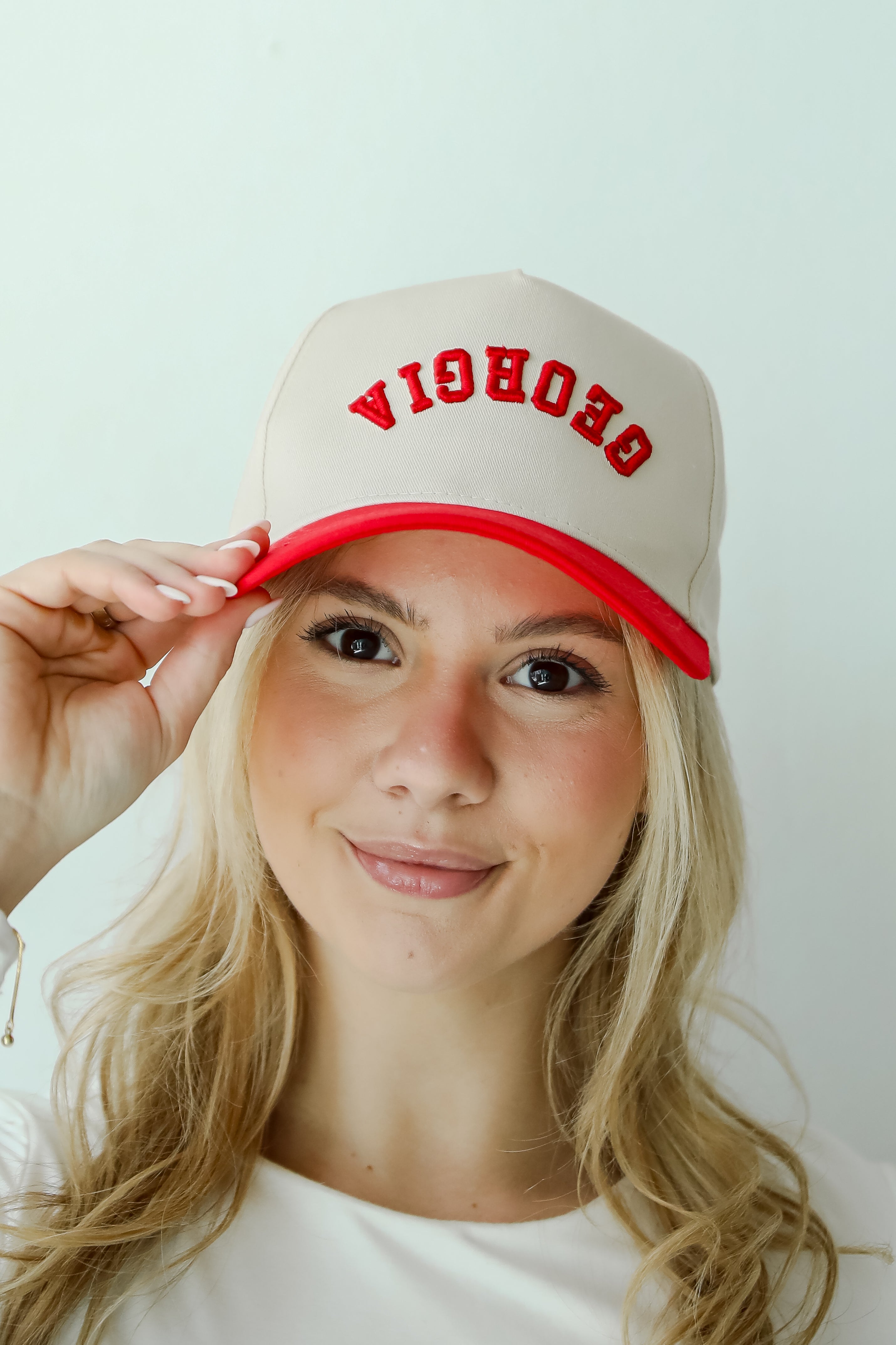 Red Georgia Hat
