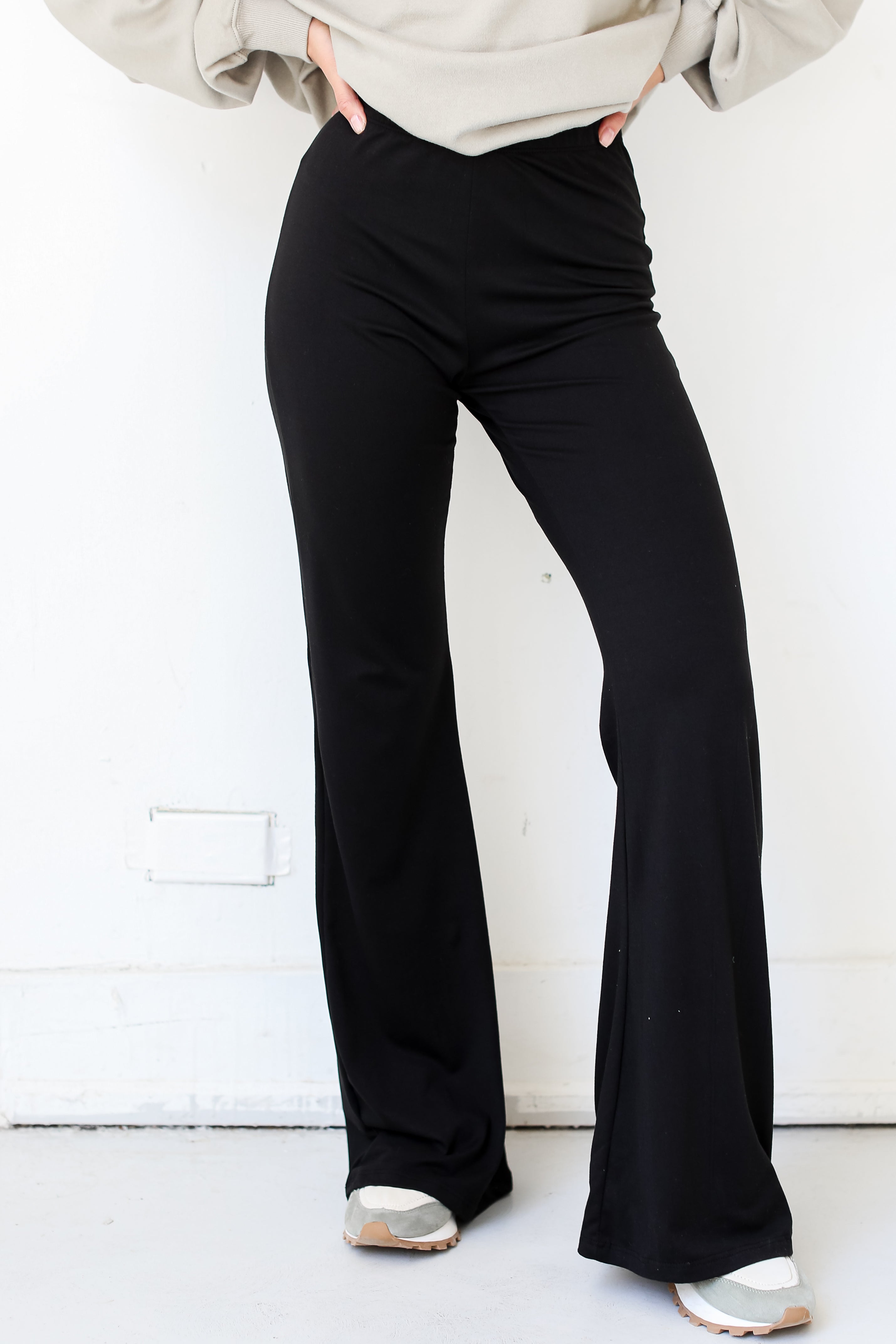 comfy black Flare Pants