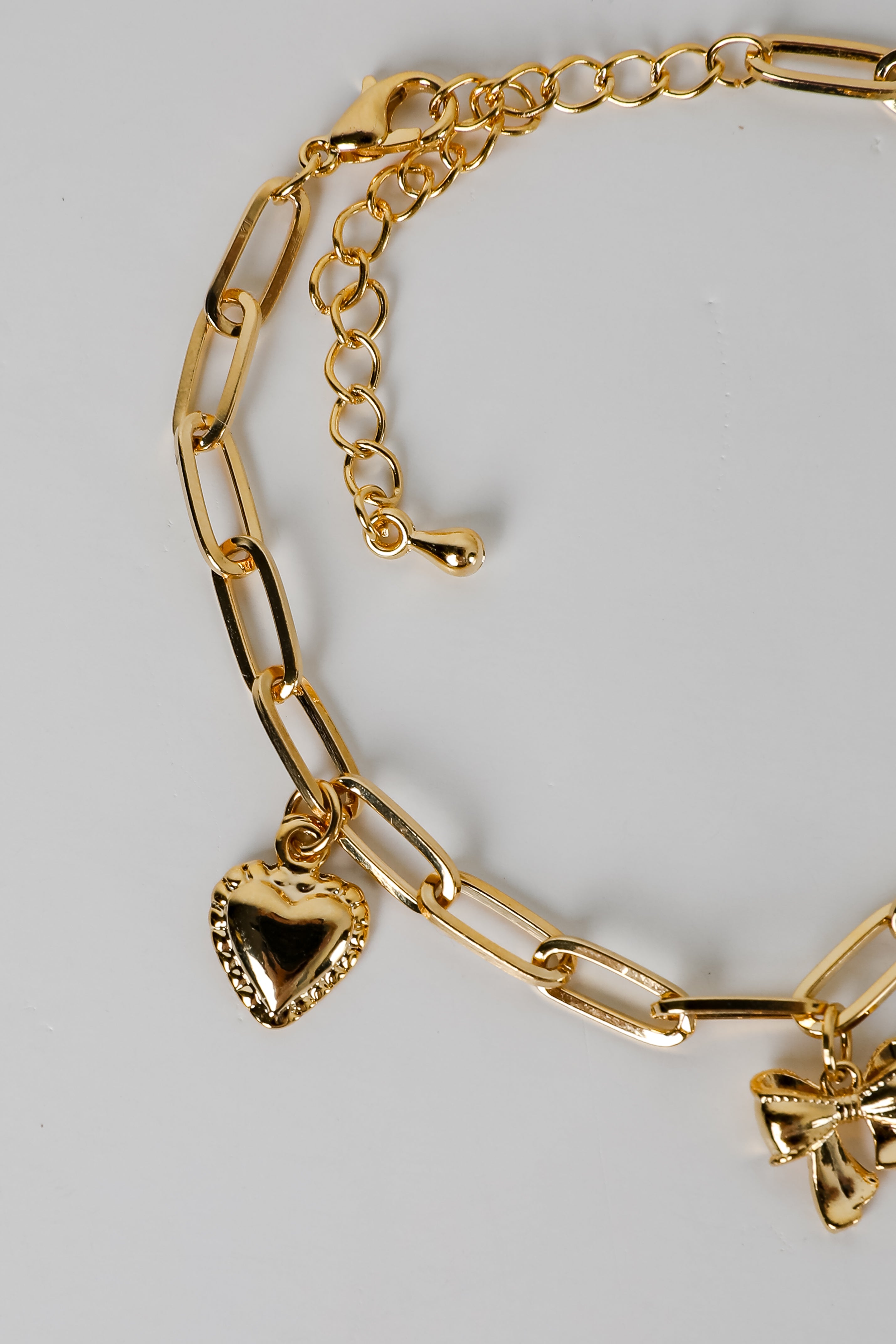 Avery Gold Charm Bracelet