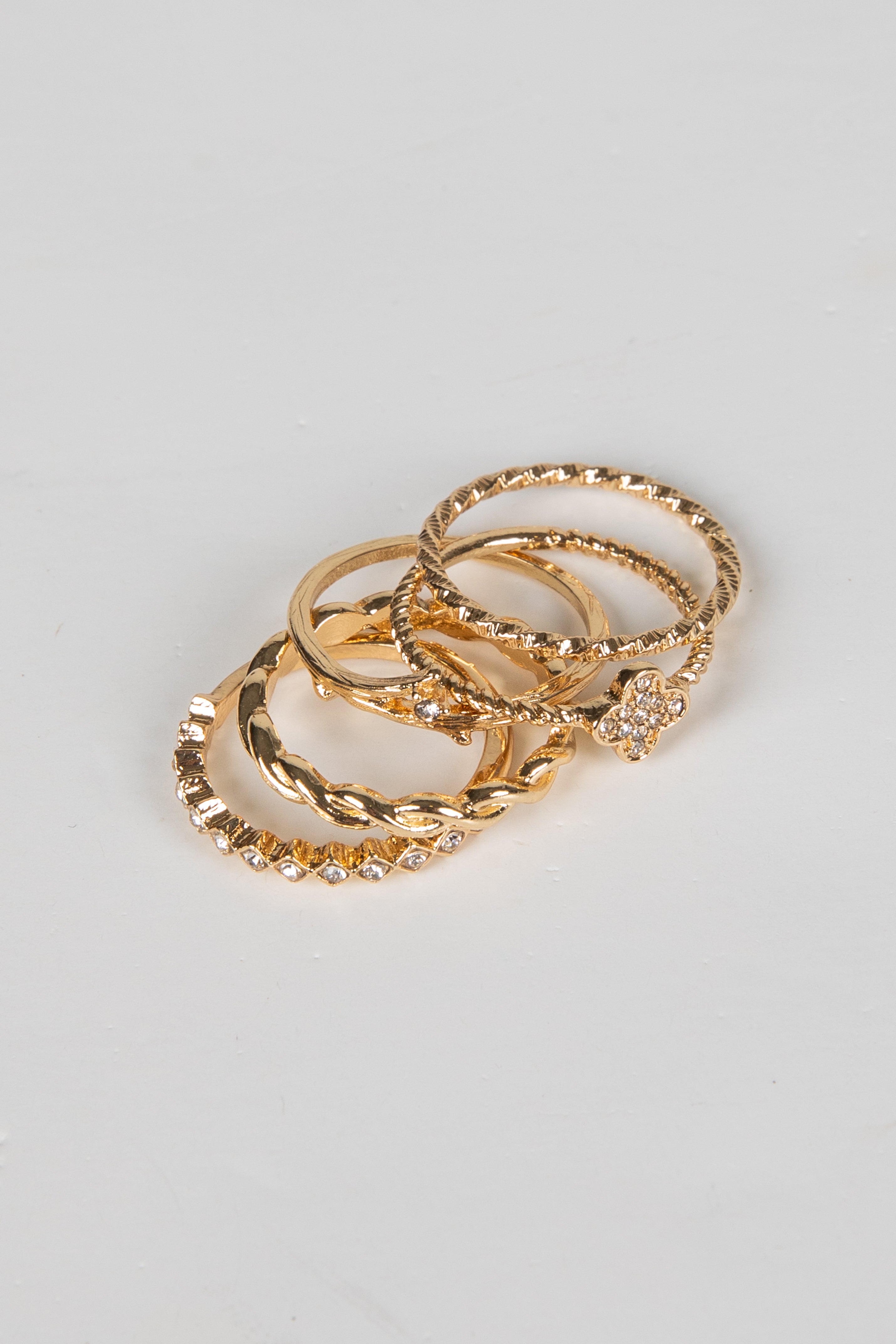 cute gold rings