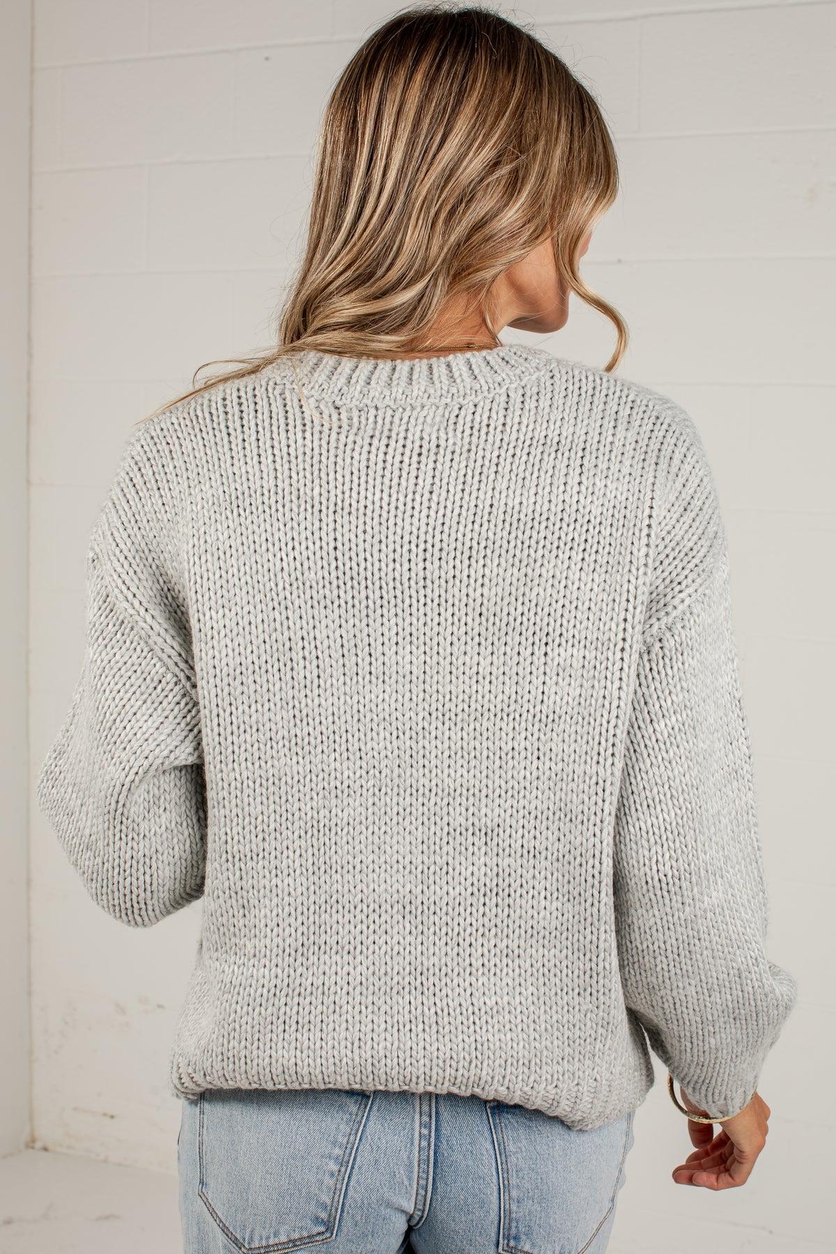 Charleston Script Knit Sweater