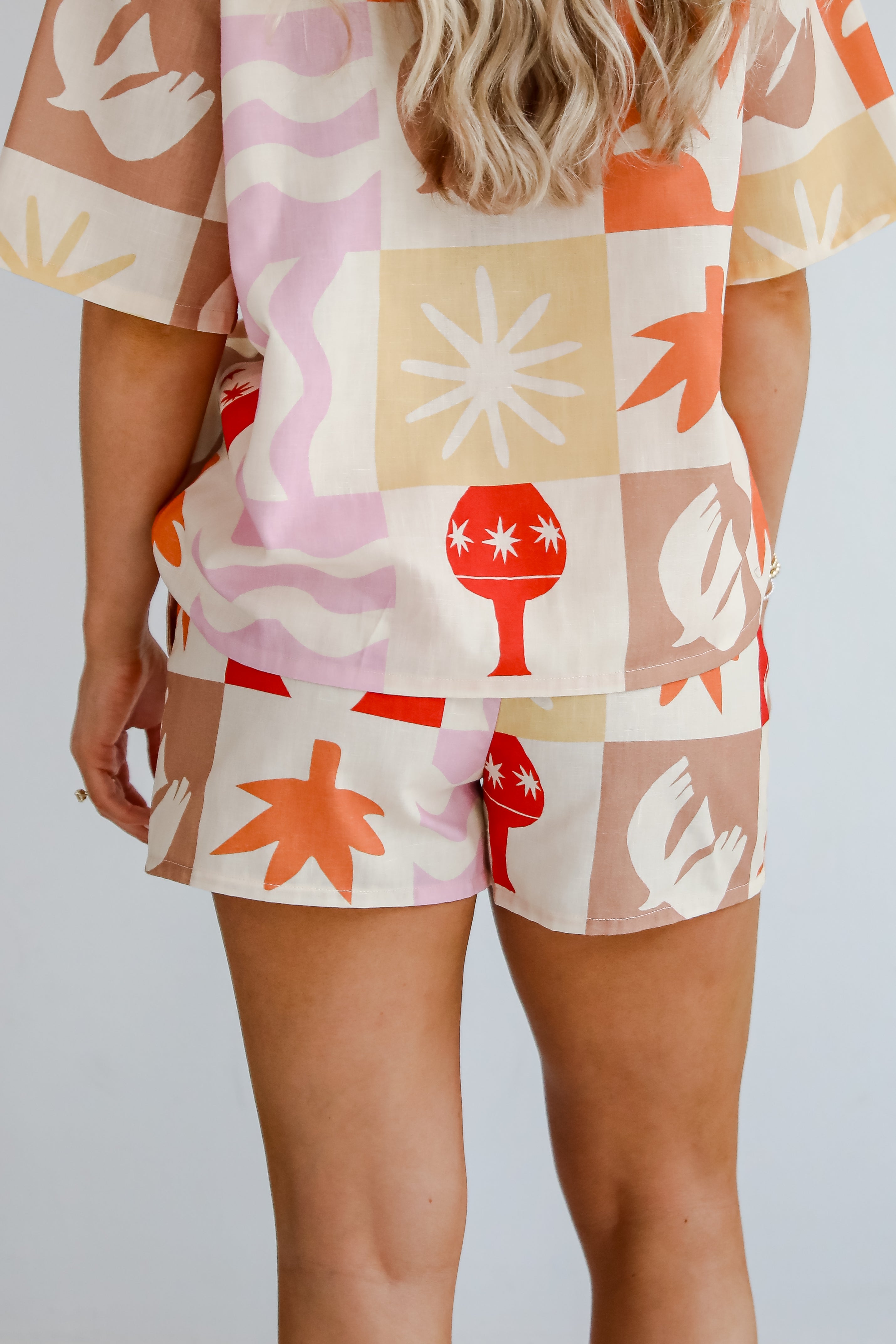 Island Style Ivory Shorts