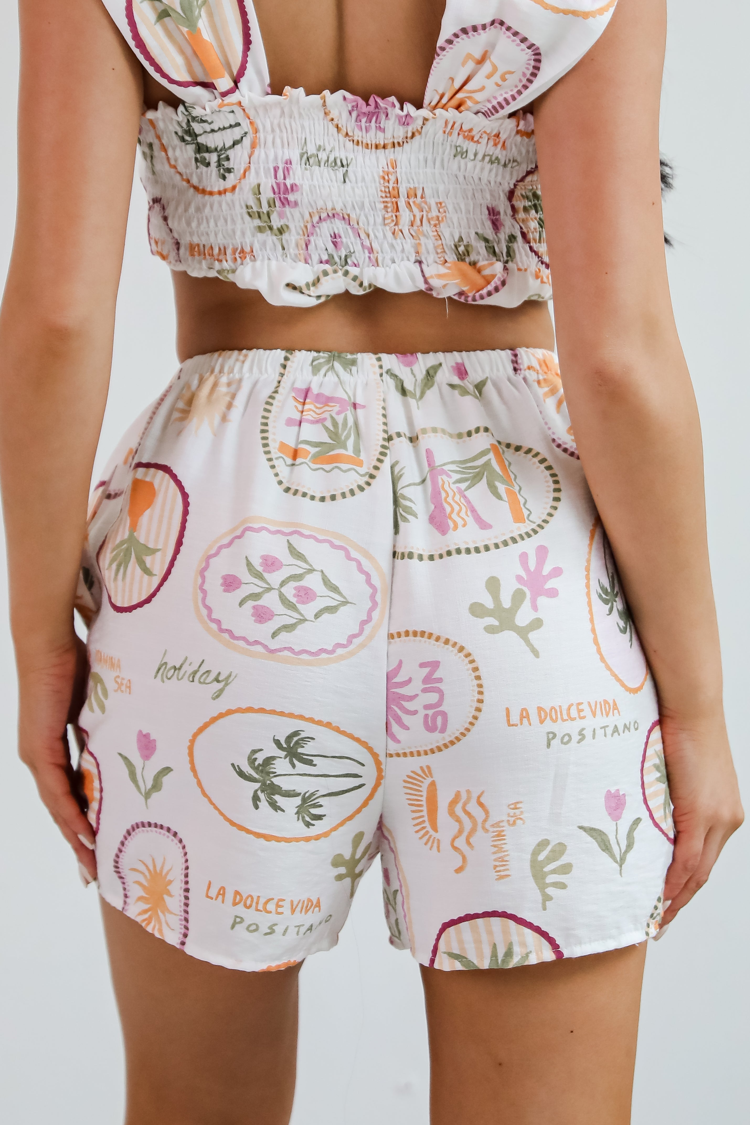 Vitamin Sea Ivory Shorts