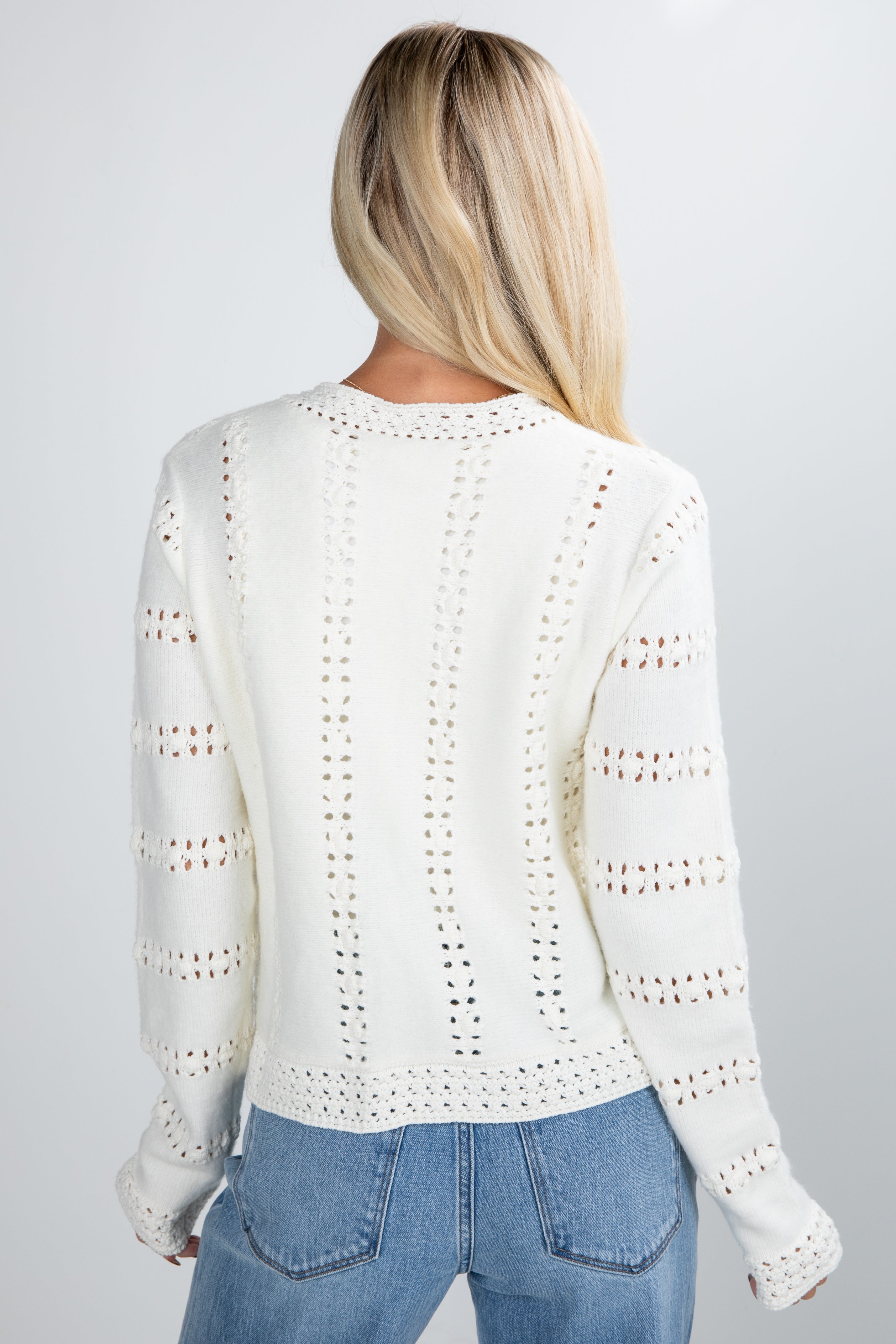 white sweaters for women