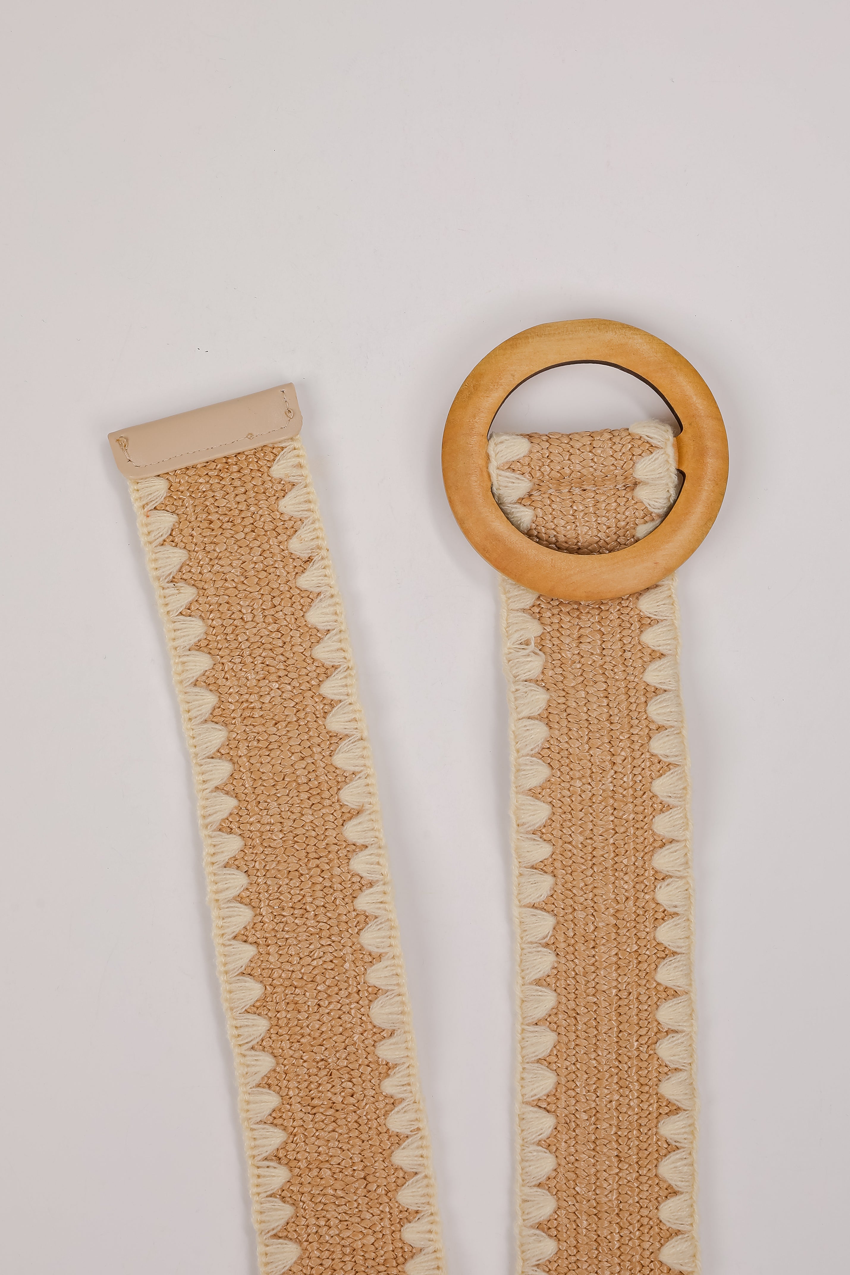 Island Link Natural Straw Belt