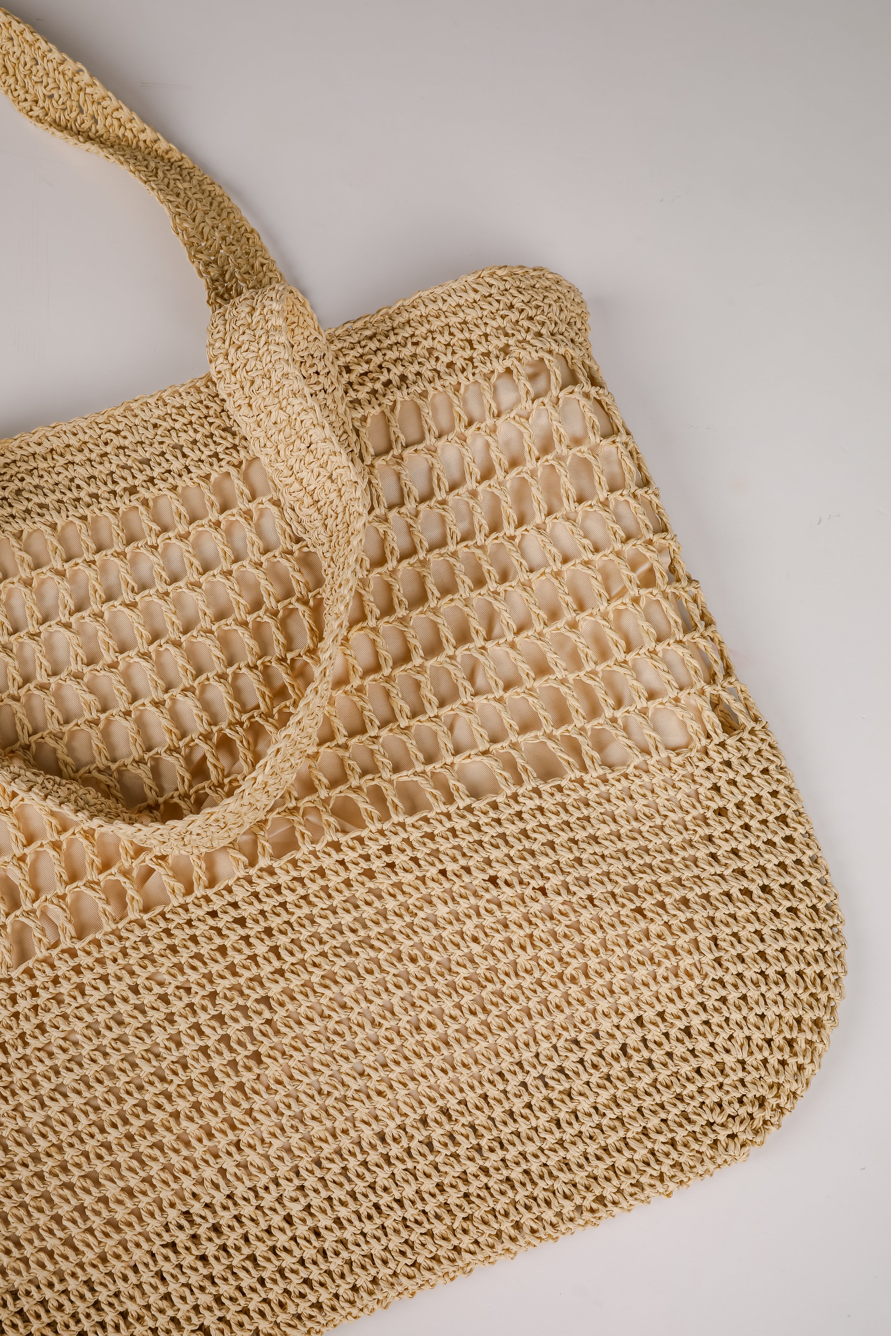 Savor The Slow Days Natural Straw Tote Bag