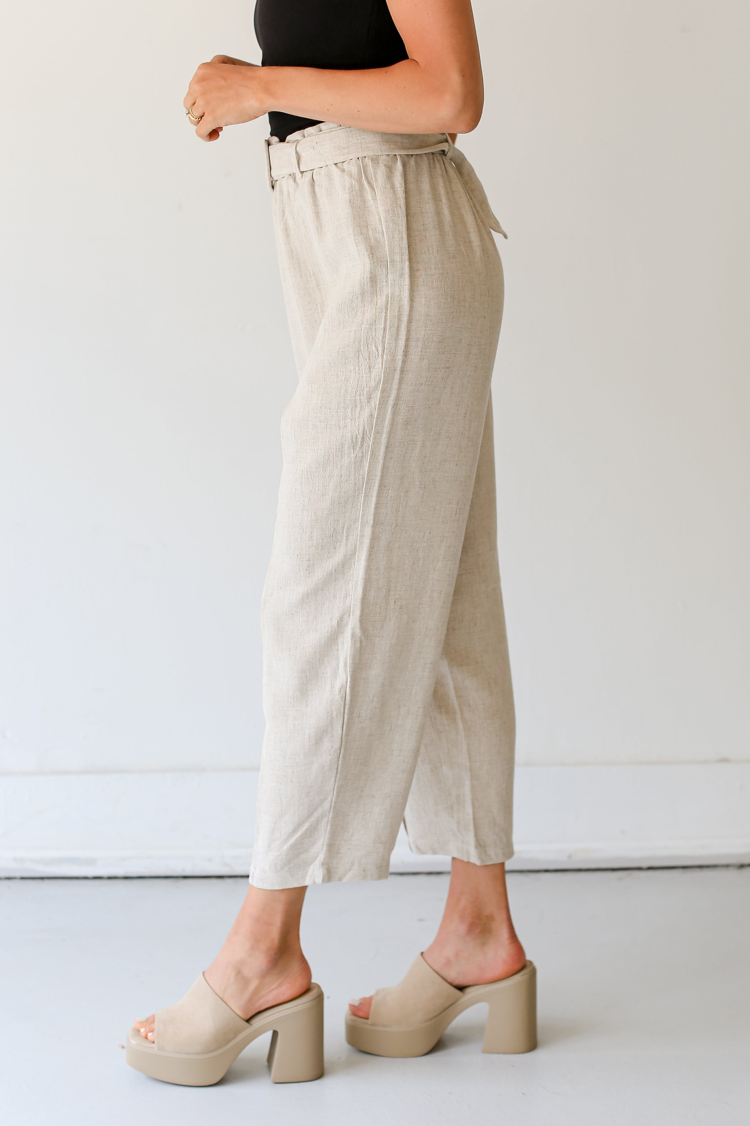 Linen Pants side view