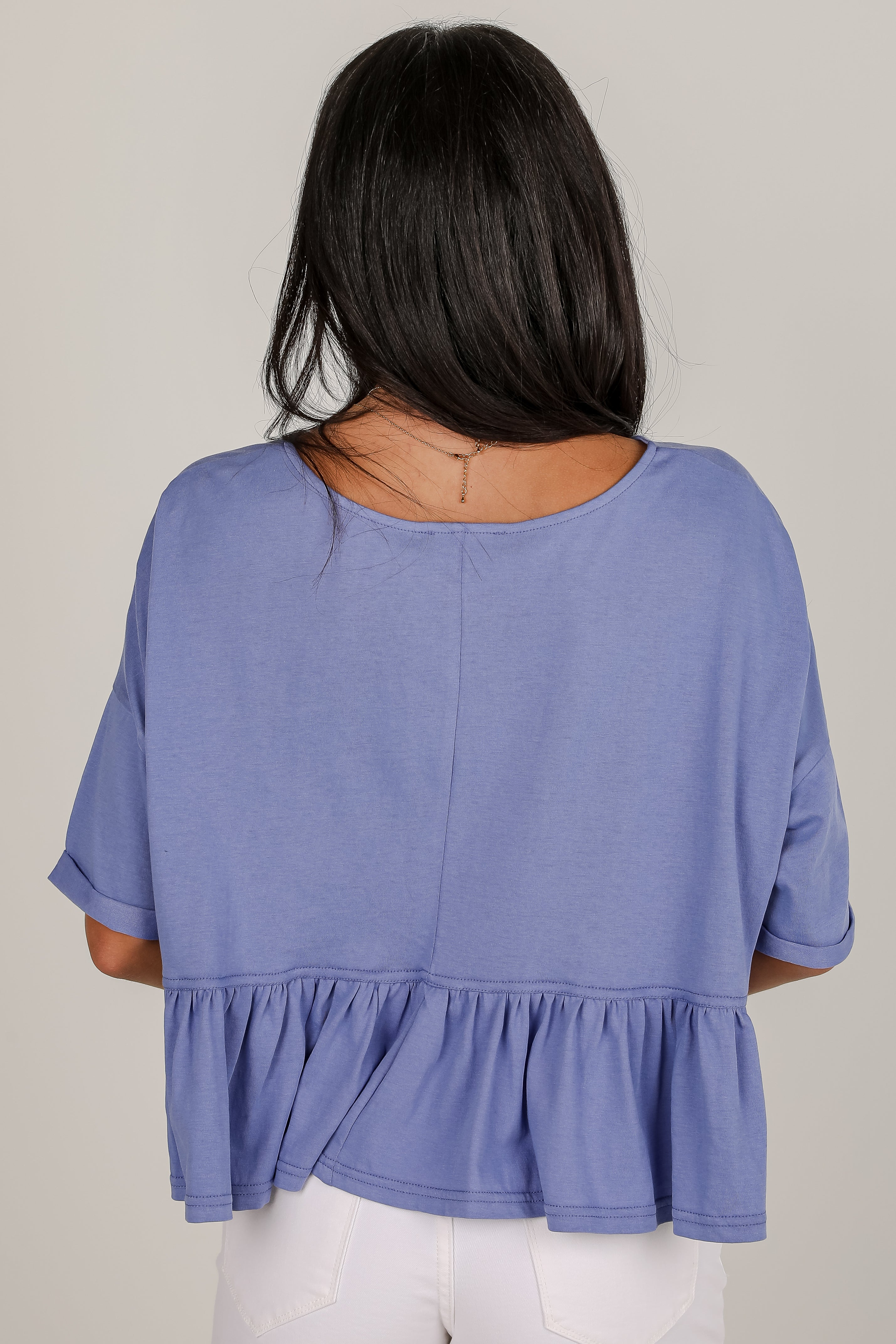 Breezy Charm Babydoll Top