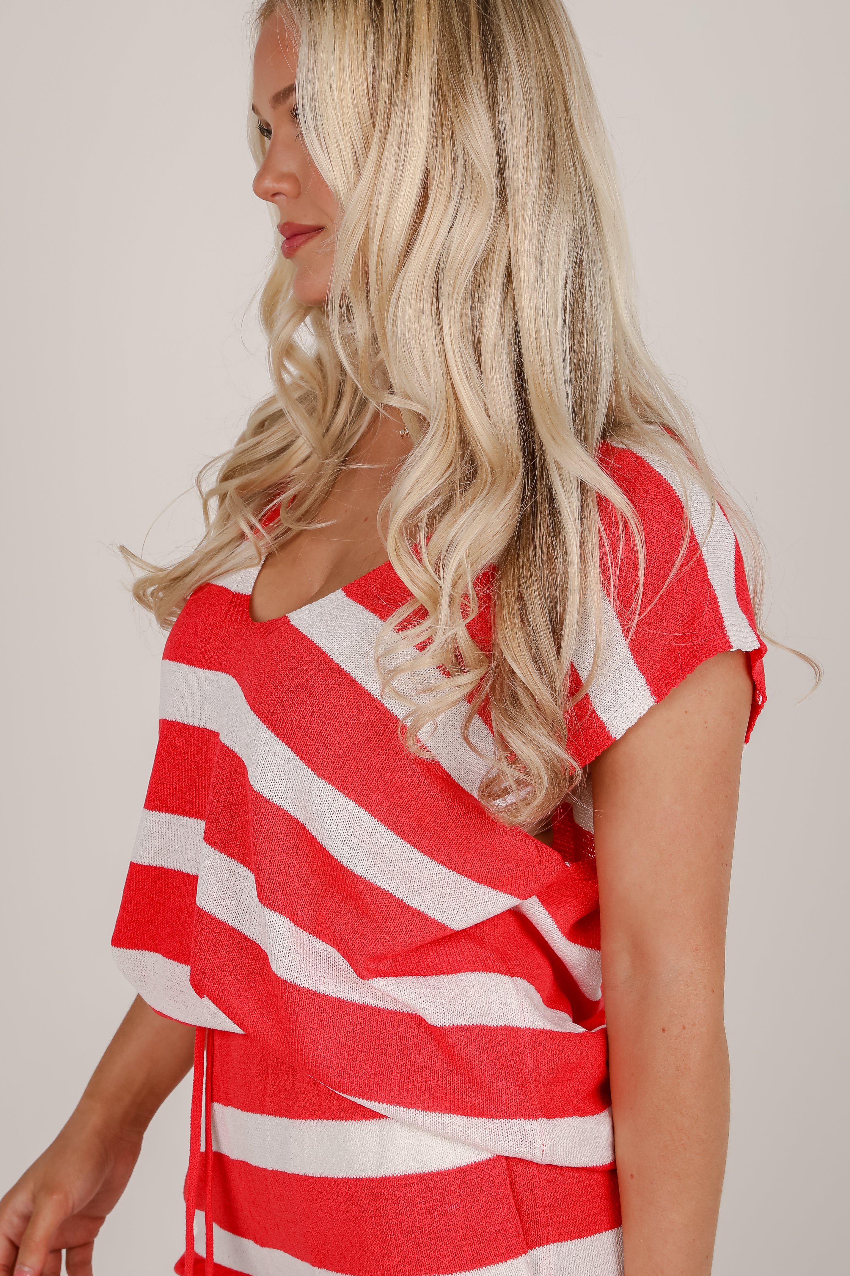 True Staple Striped Knit Tank