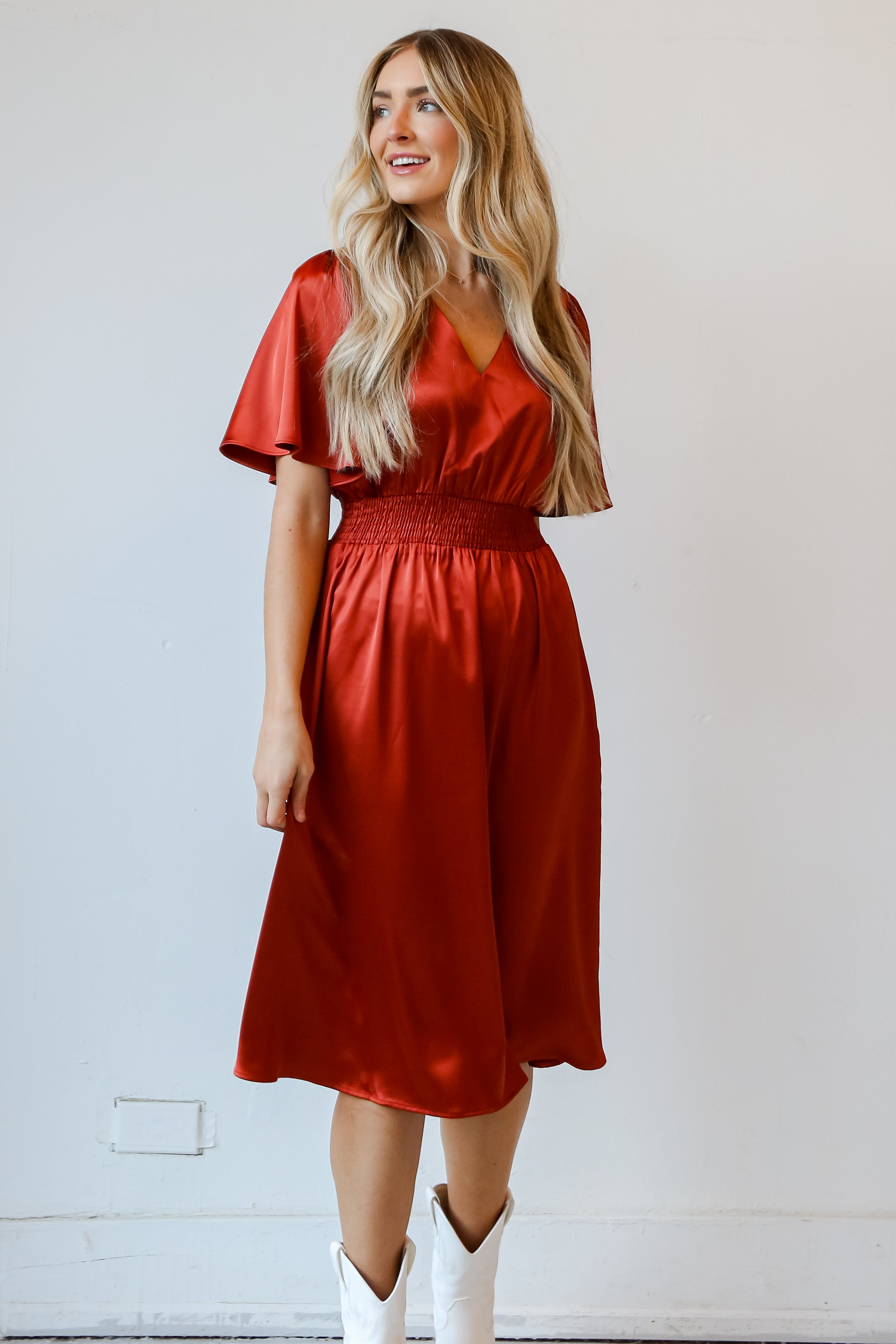 satin dresses