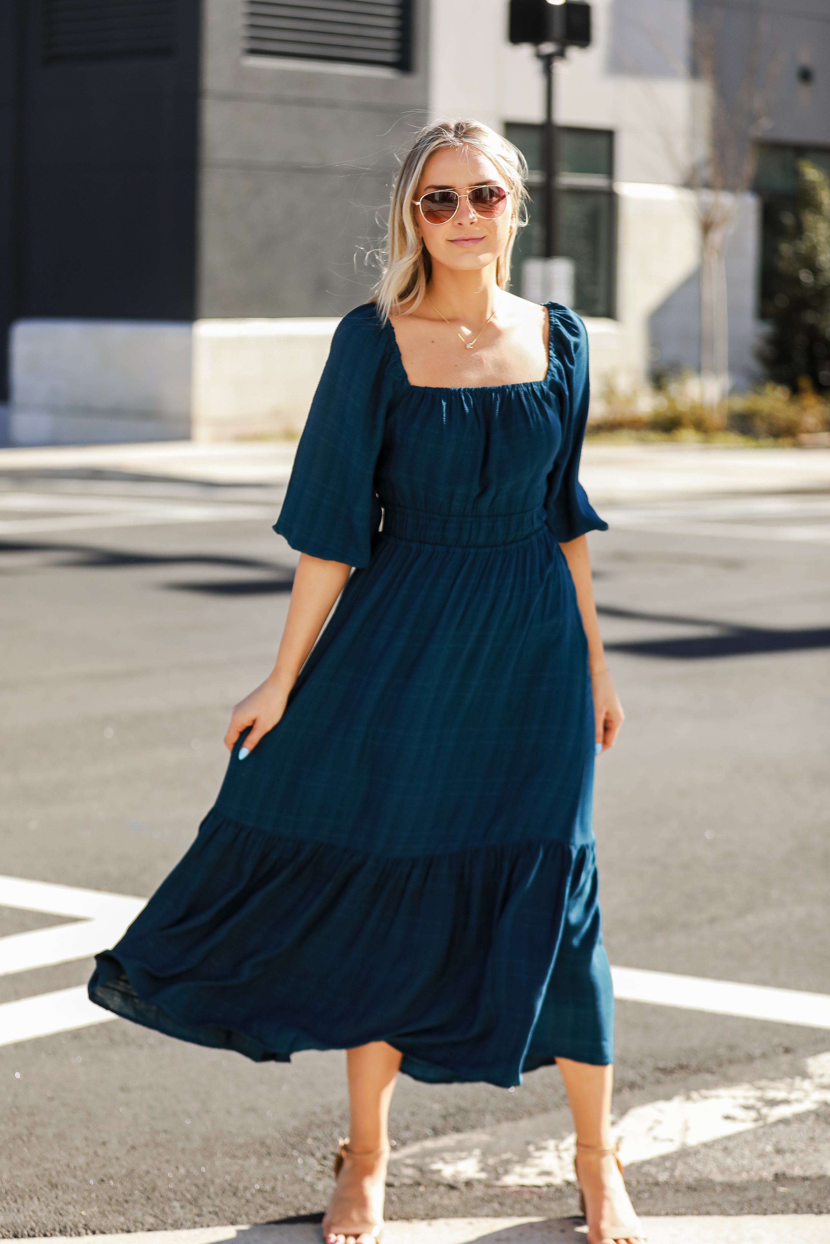 Teal Maxi Dress. Cheap Dresses. Online cheap dresses
