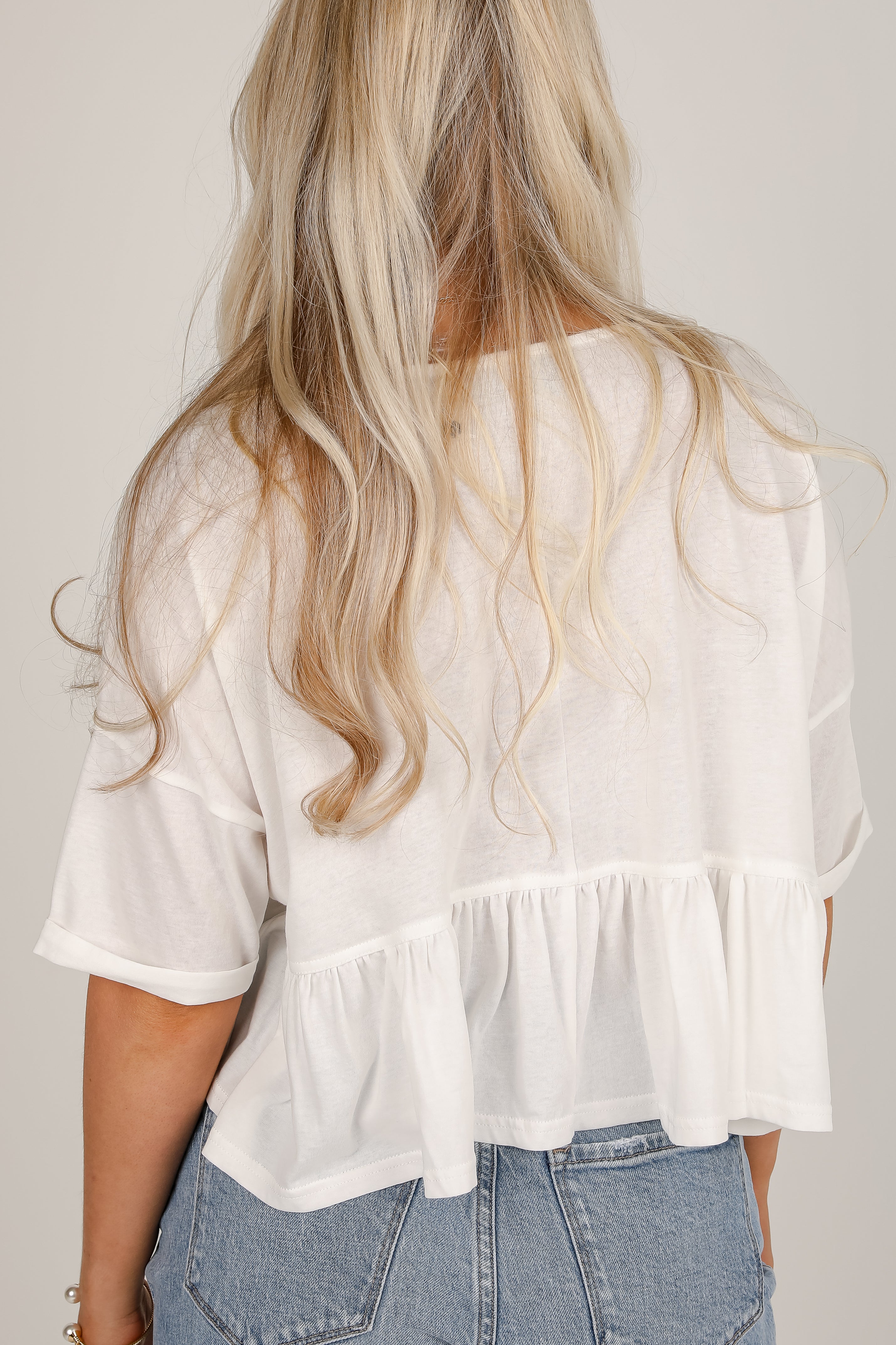 Breezy Charm Babydoll Top