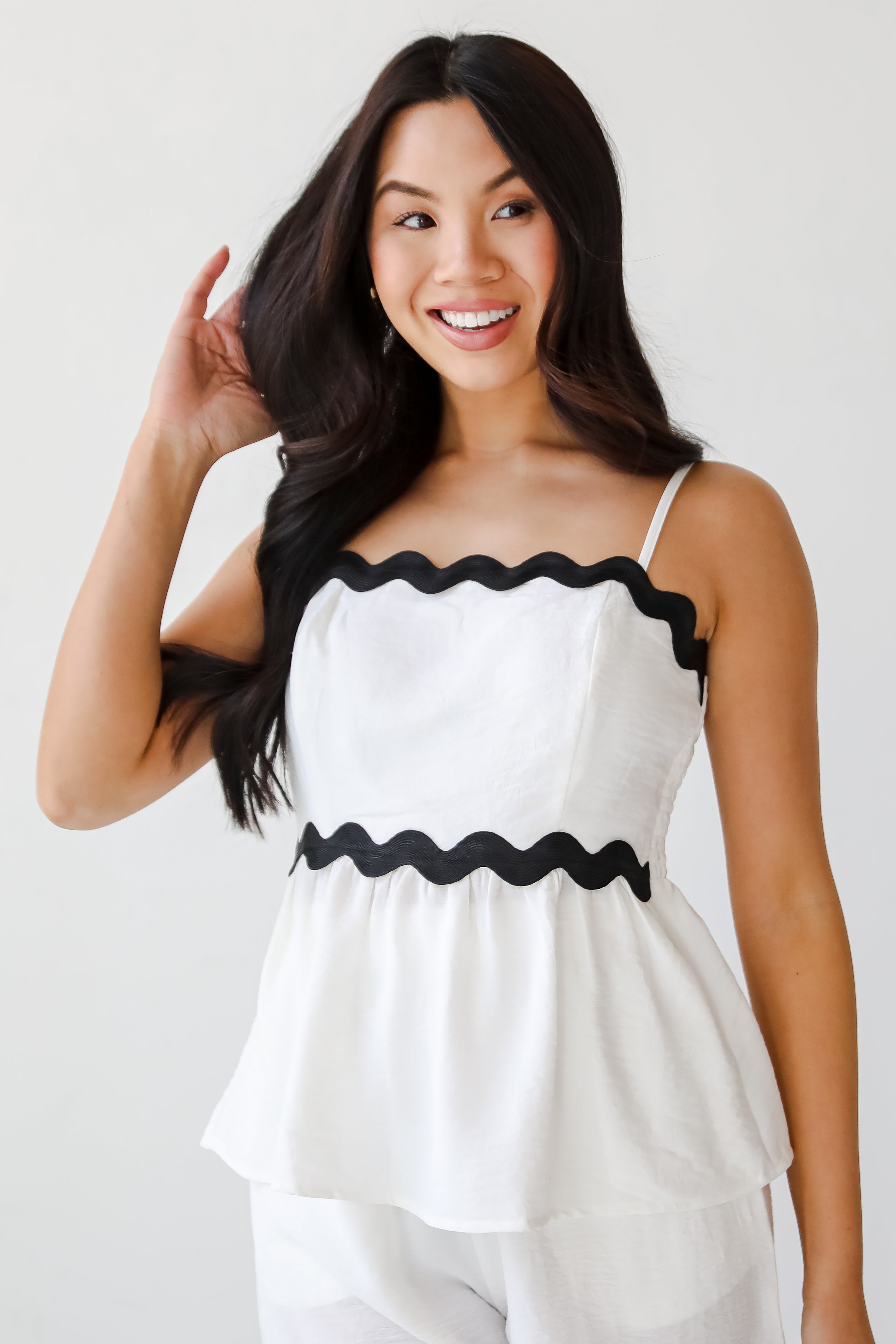 Little Moments Peplum Tank