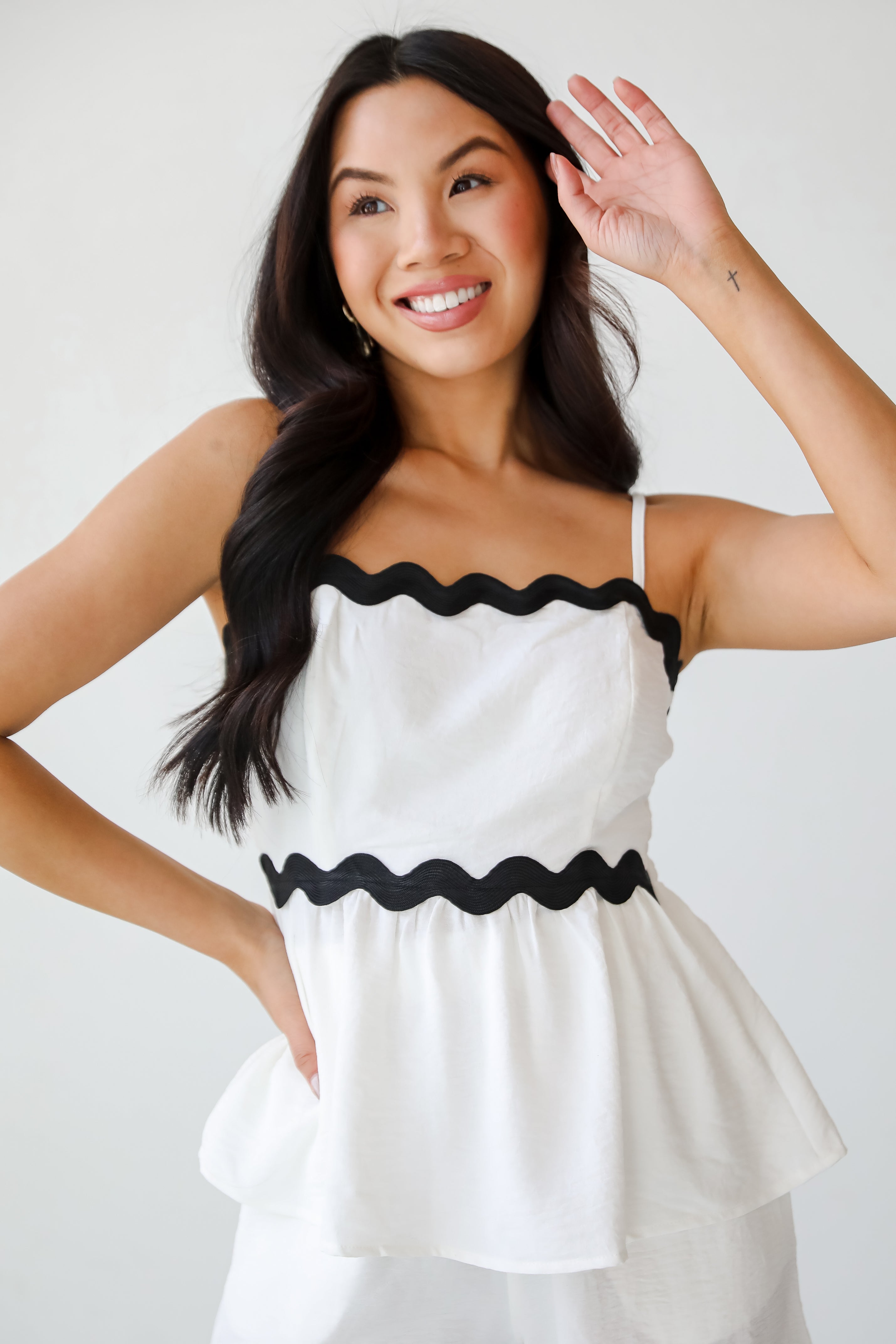 Little Moments Peplum Tank