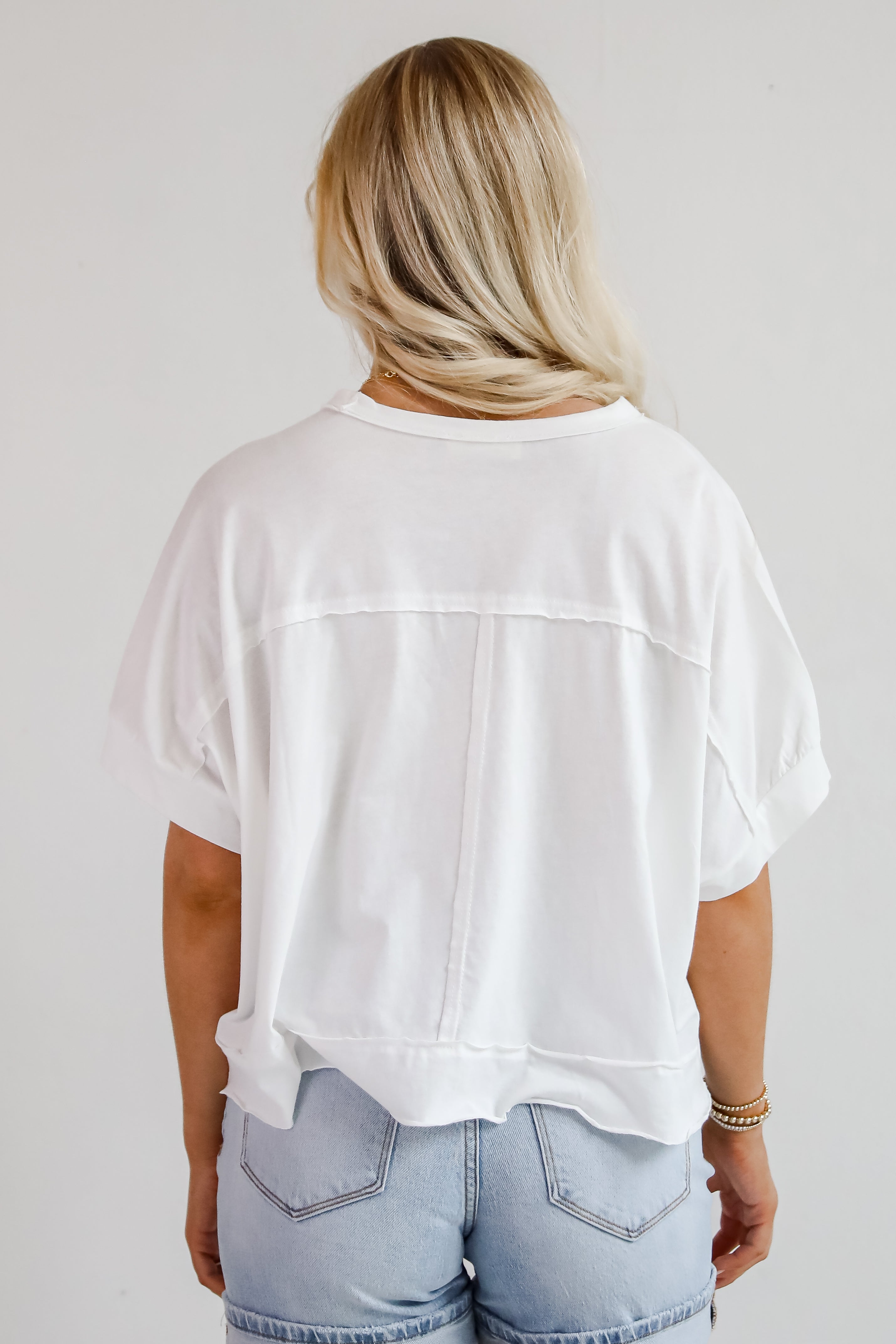 Callie Acid Washed Tee