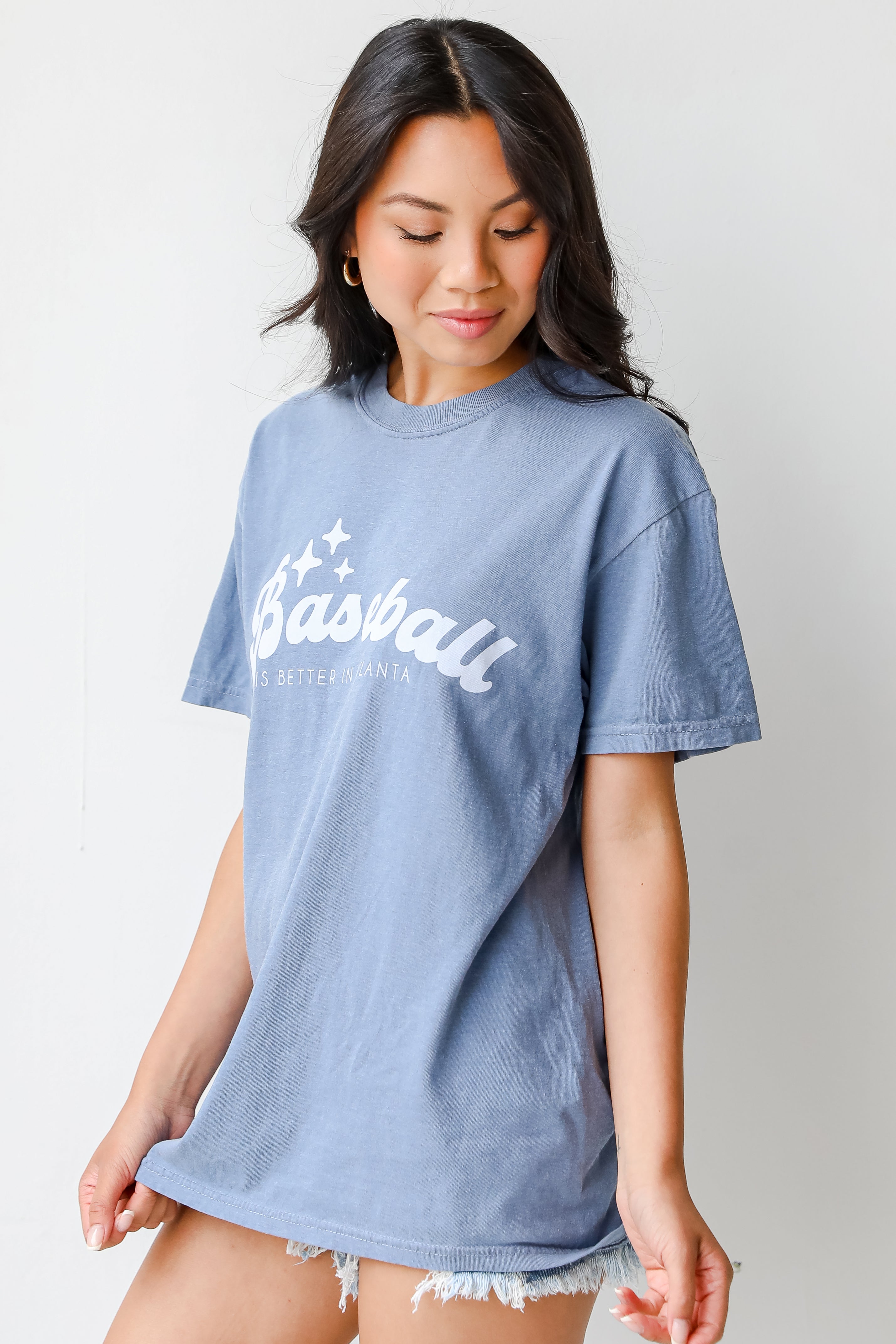 Baseball Is Better In Atlanta Tee side view