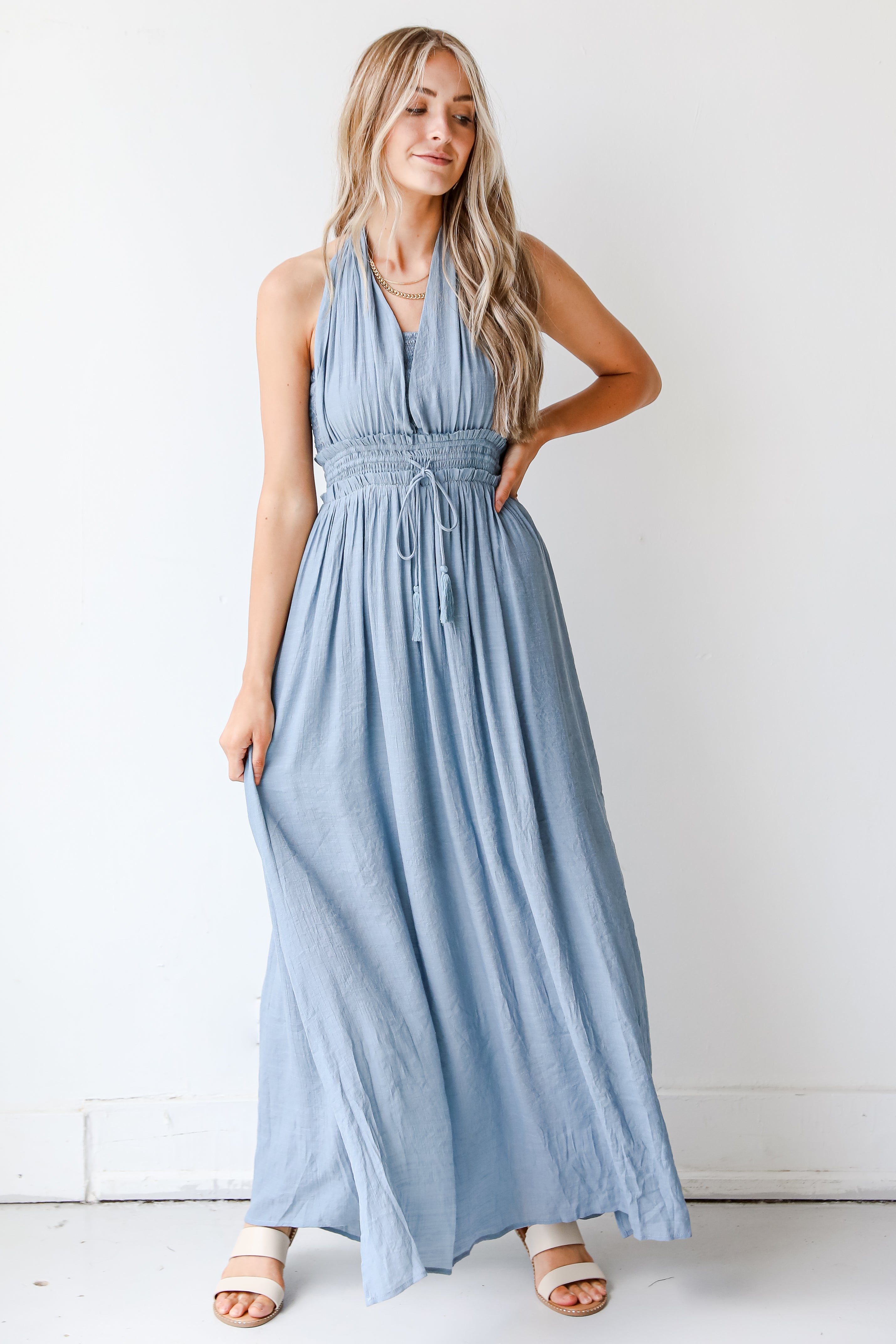 Halter Maxi Dress