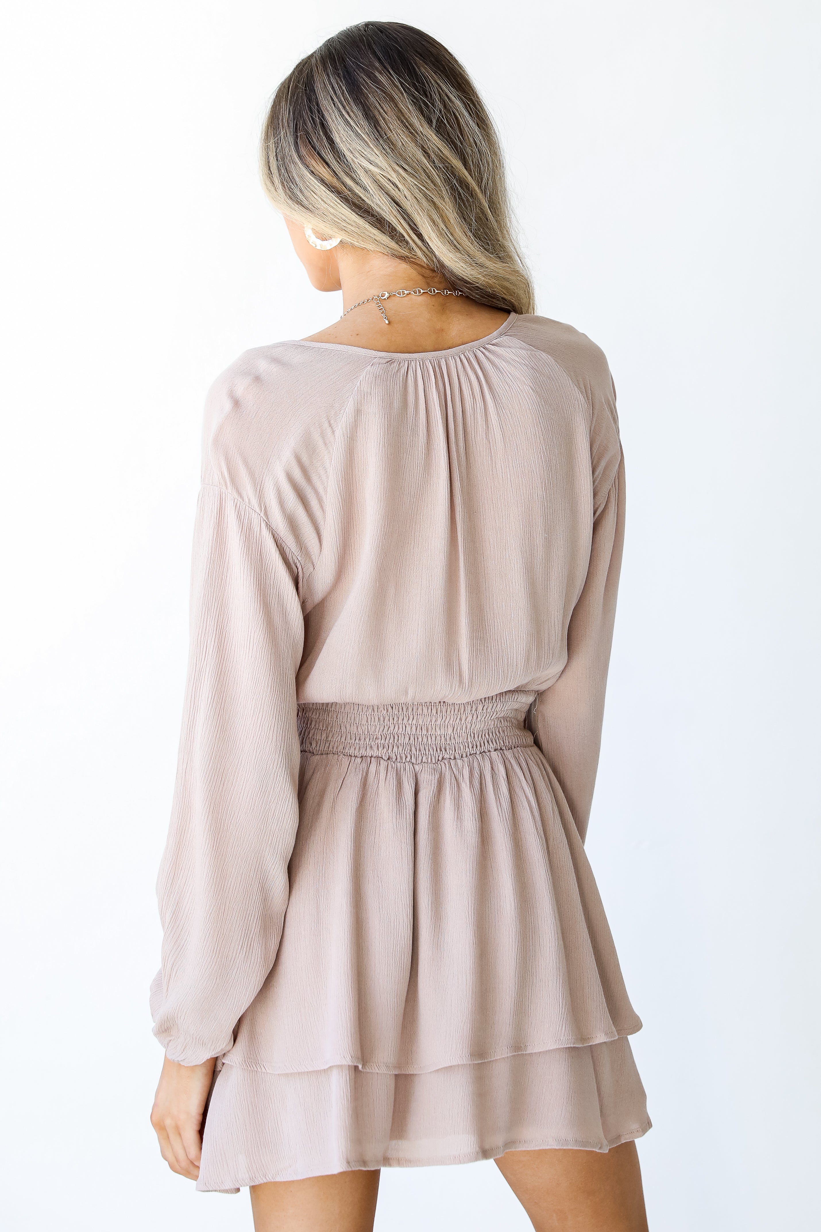 Mini Dress back view