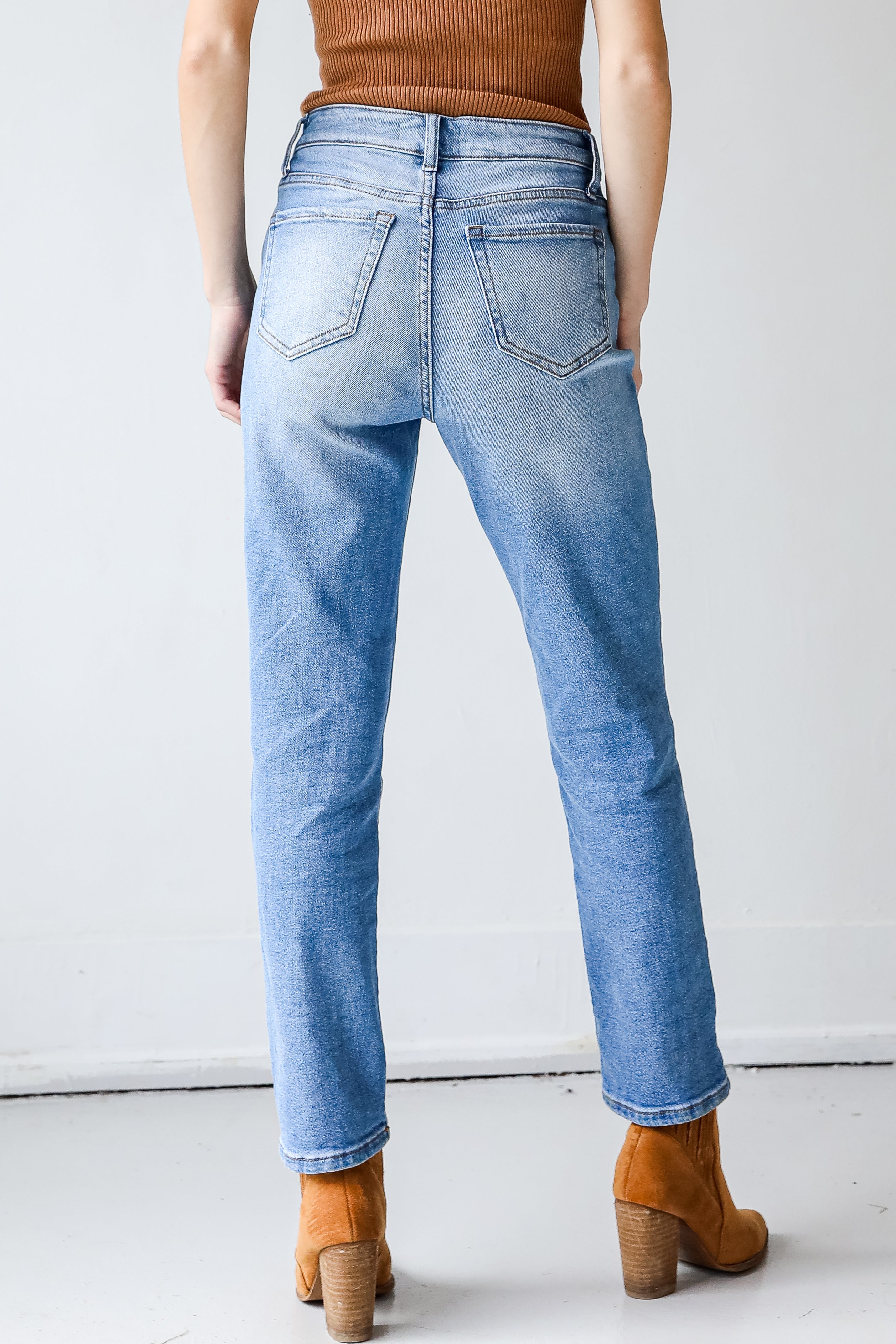 Claudia Mom Jeans back view