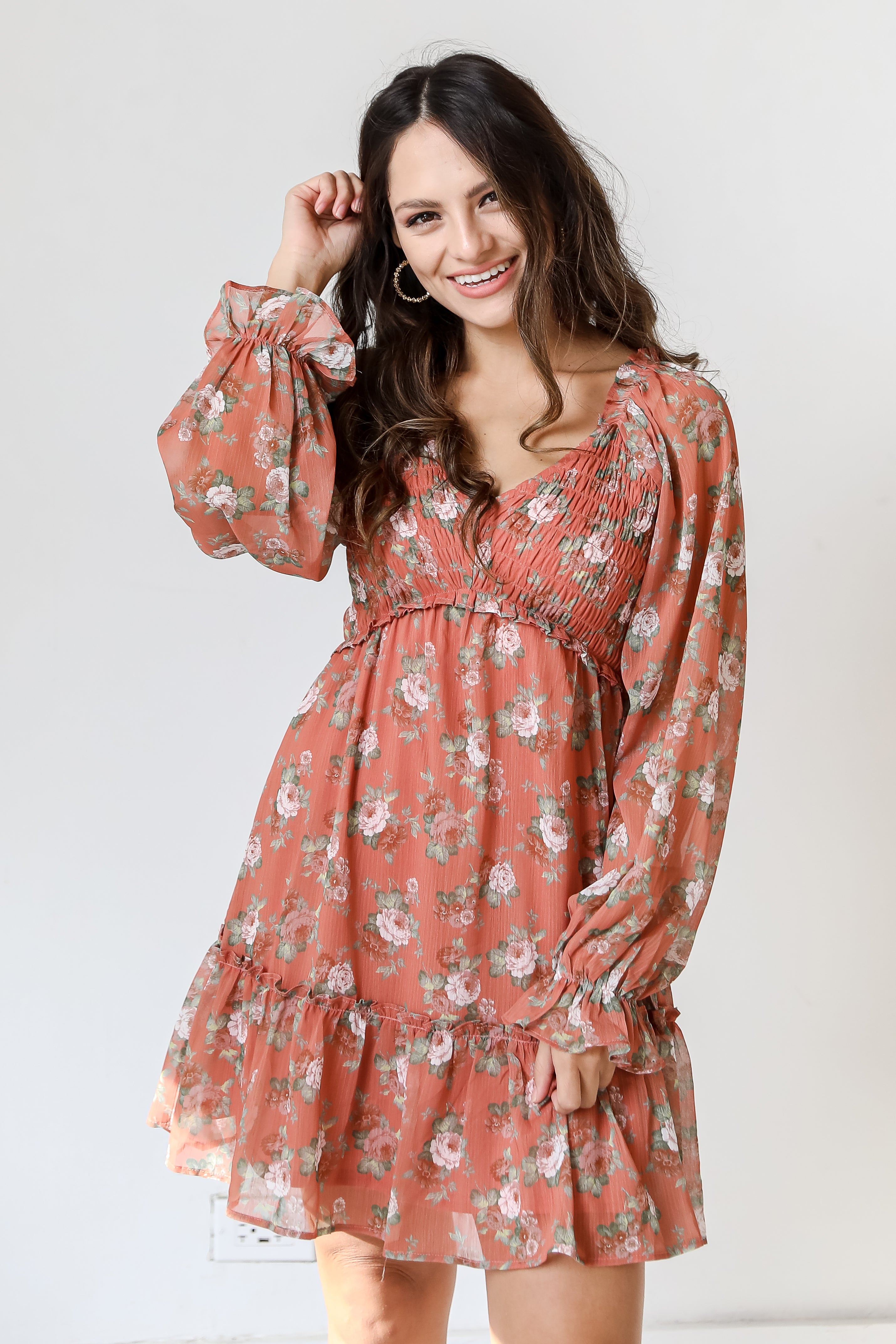 Floral Mini Dress