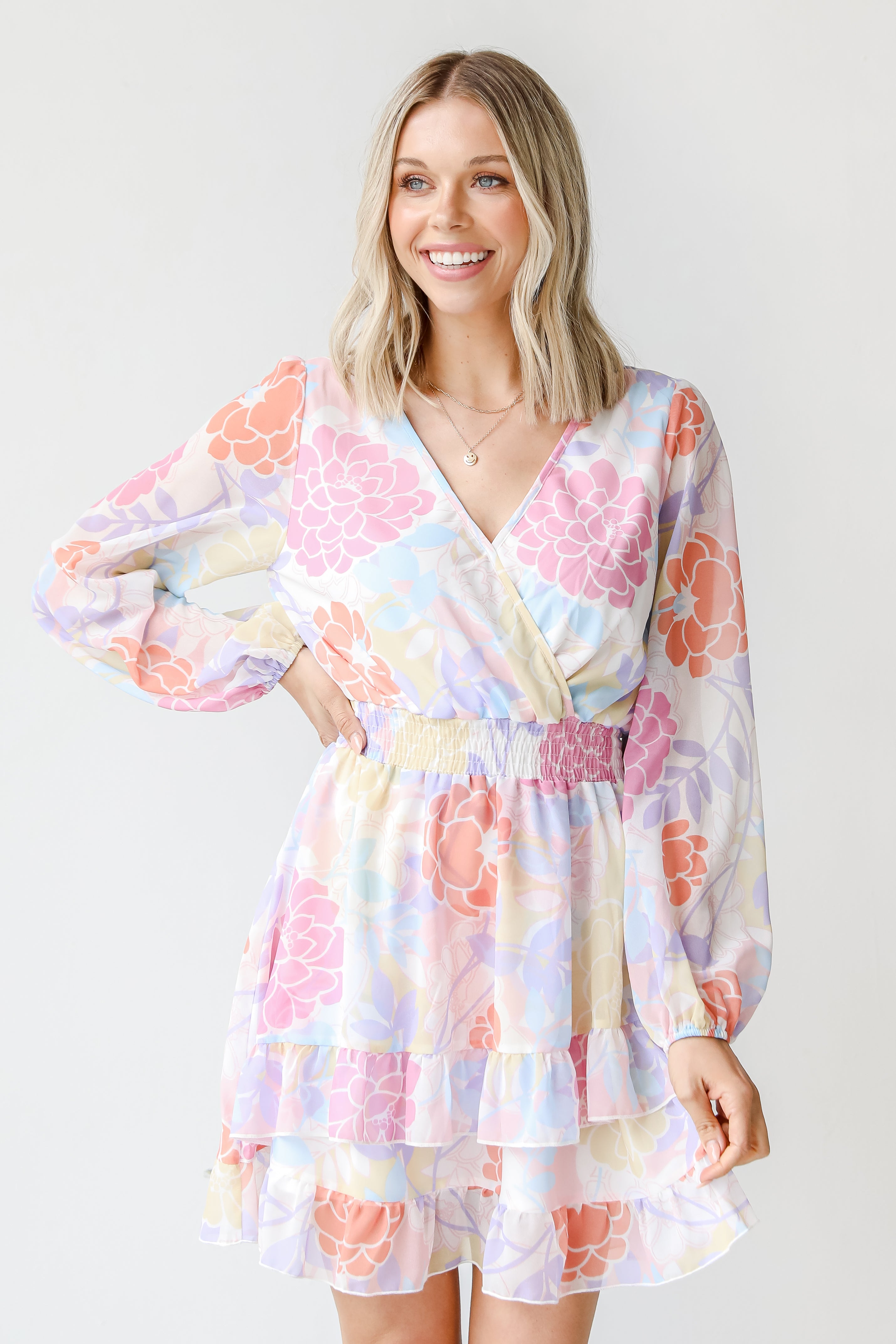 Floral Mini Dress