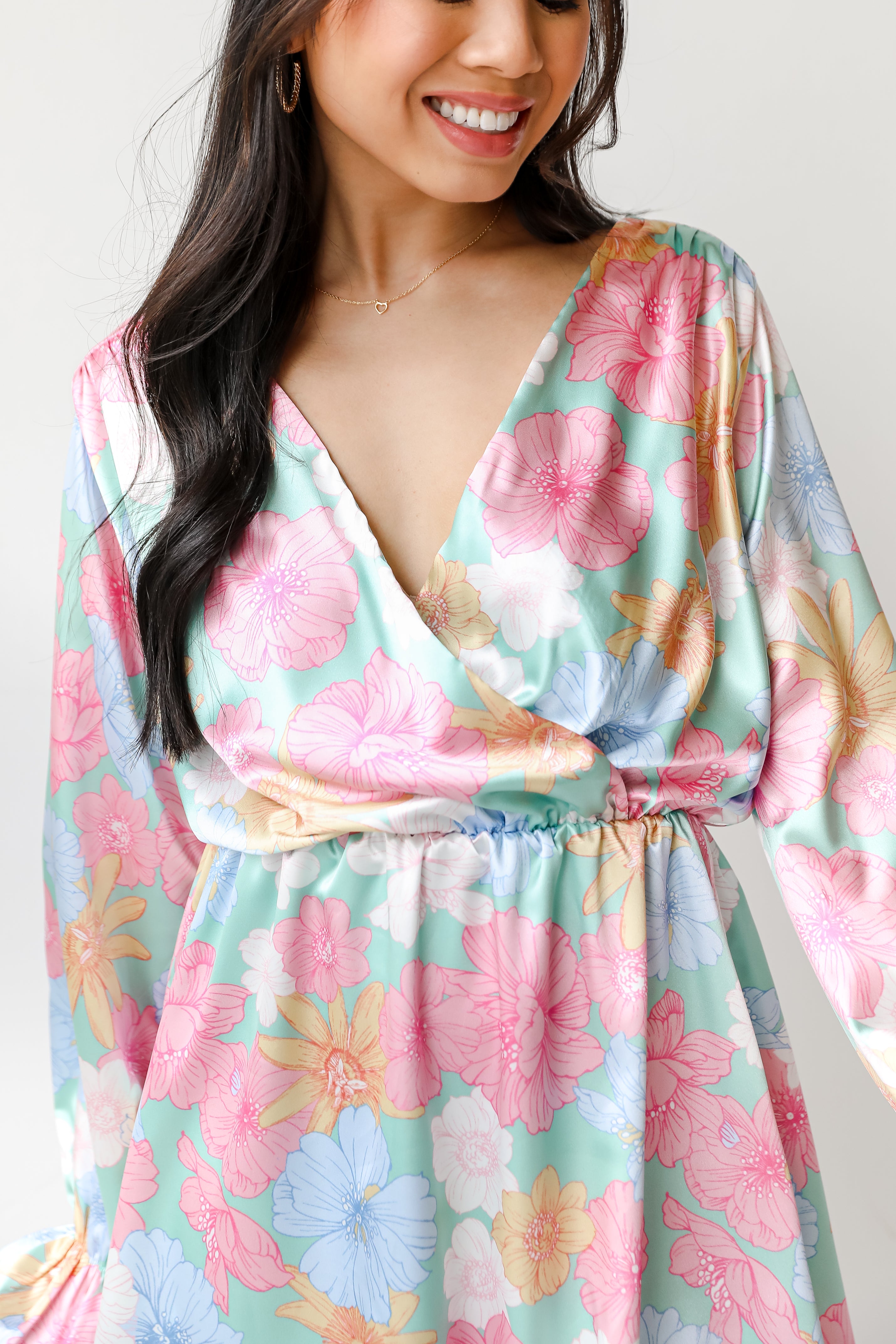 Floral Dress close up