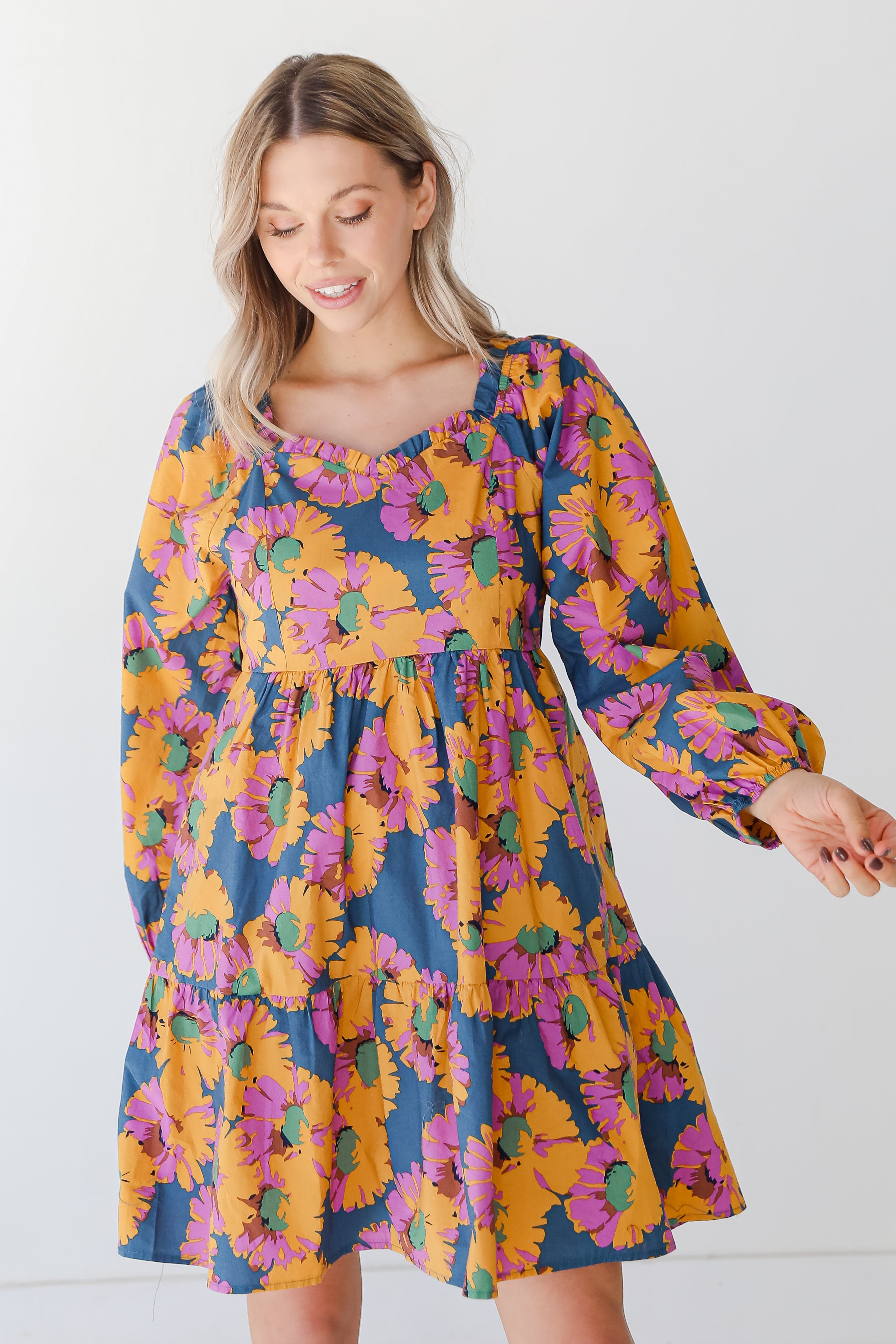 Floral Mini Dress
