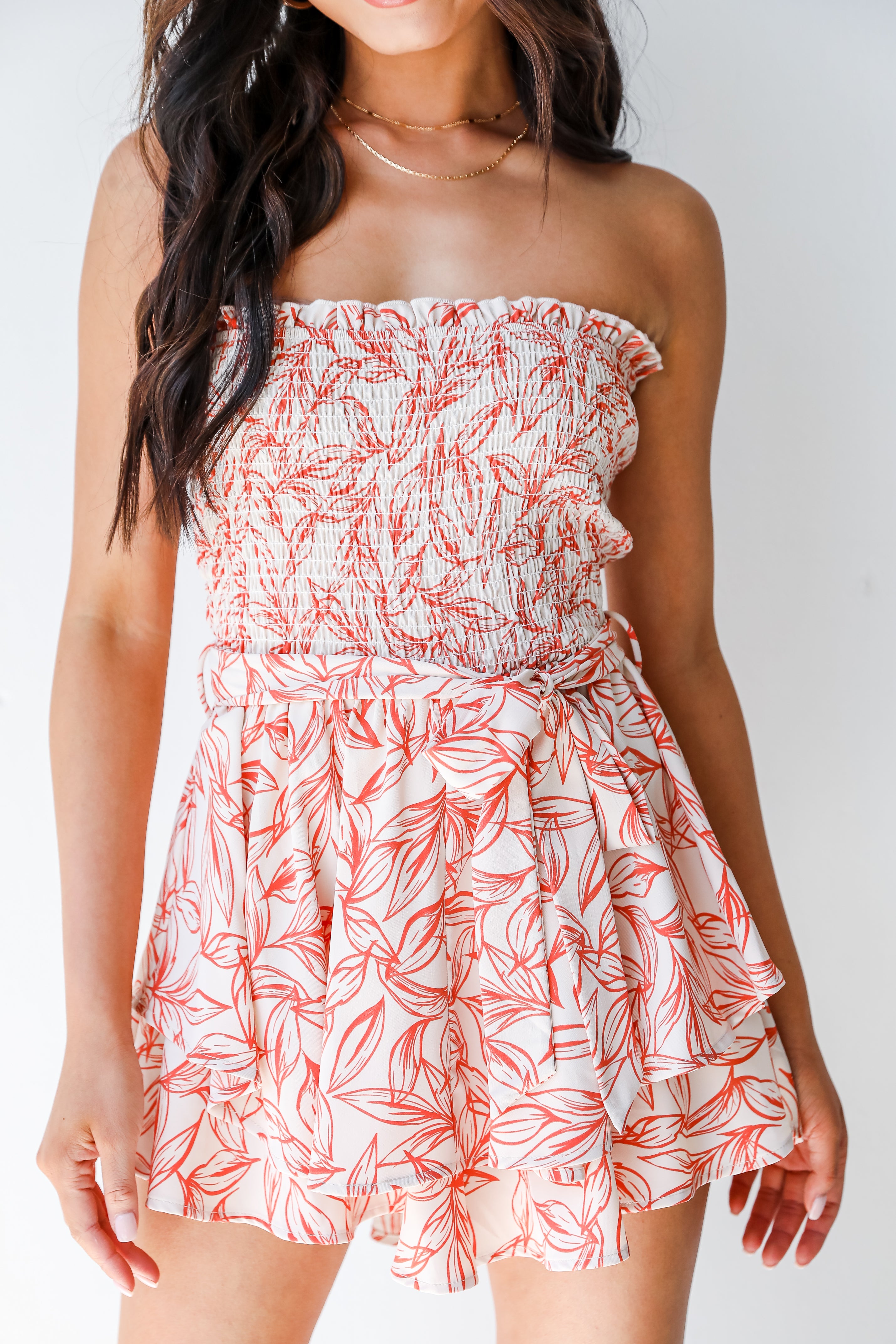 Strapless Romper from dress up