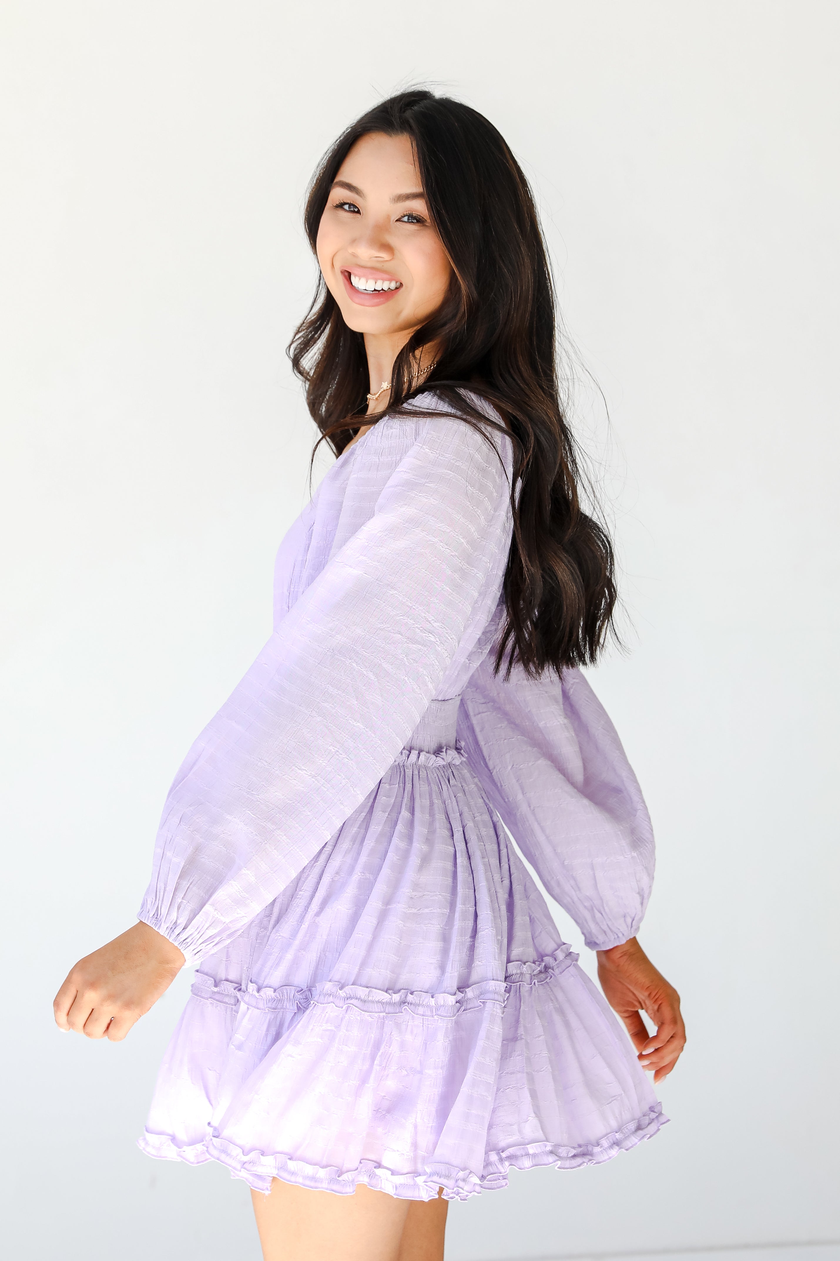 Tiered Dress side view