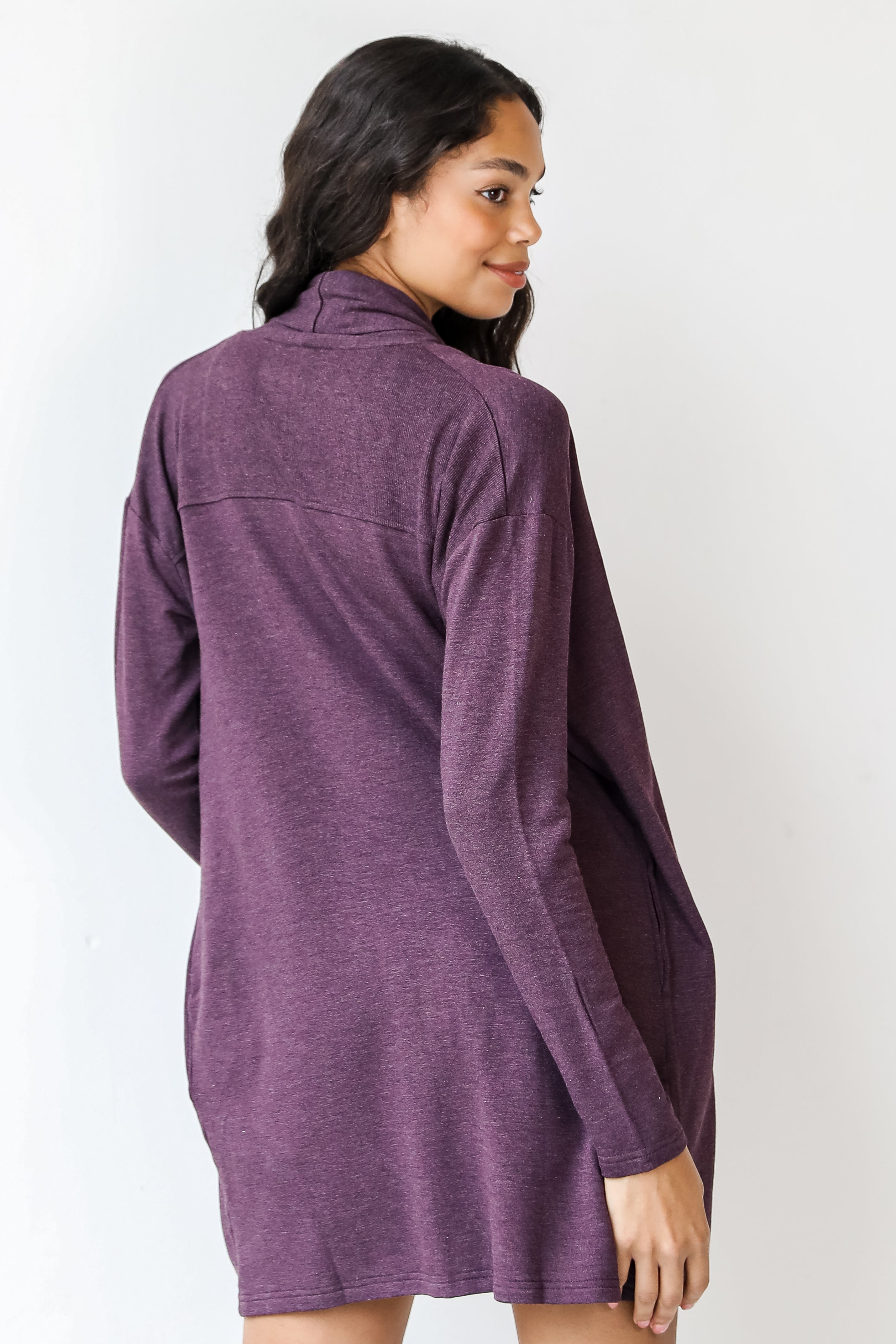 Cardigan back view