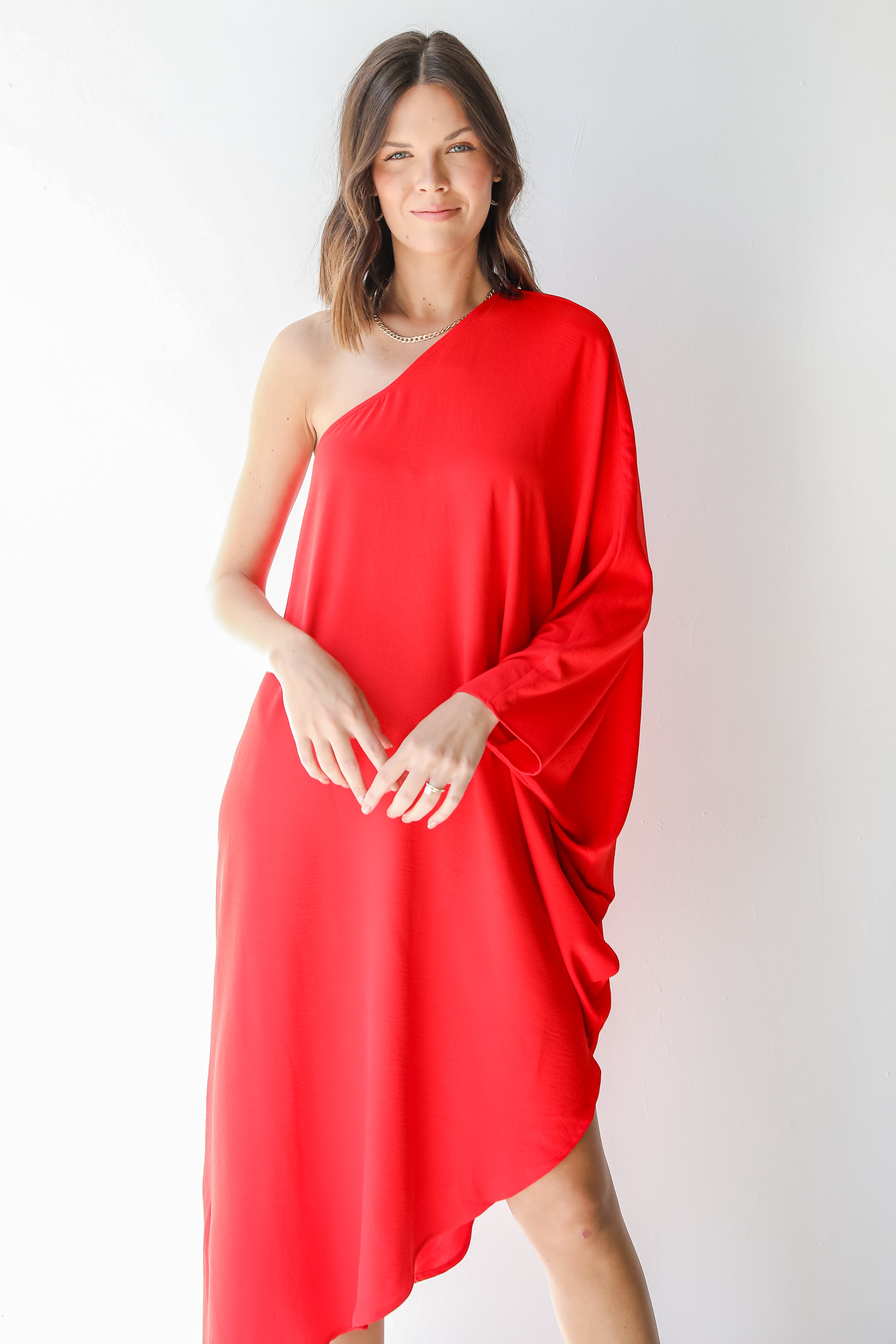 Asymmetrical Maxi Dress