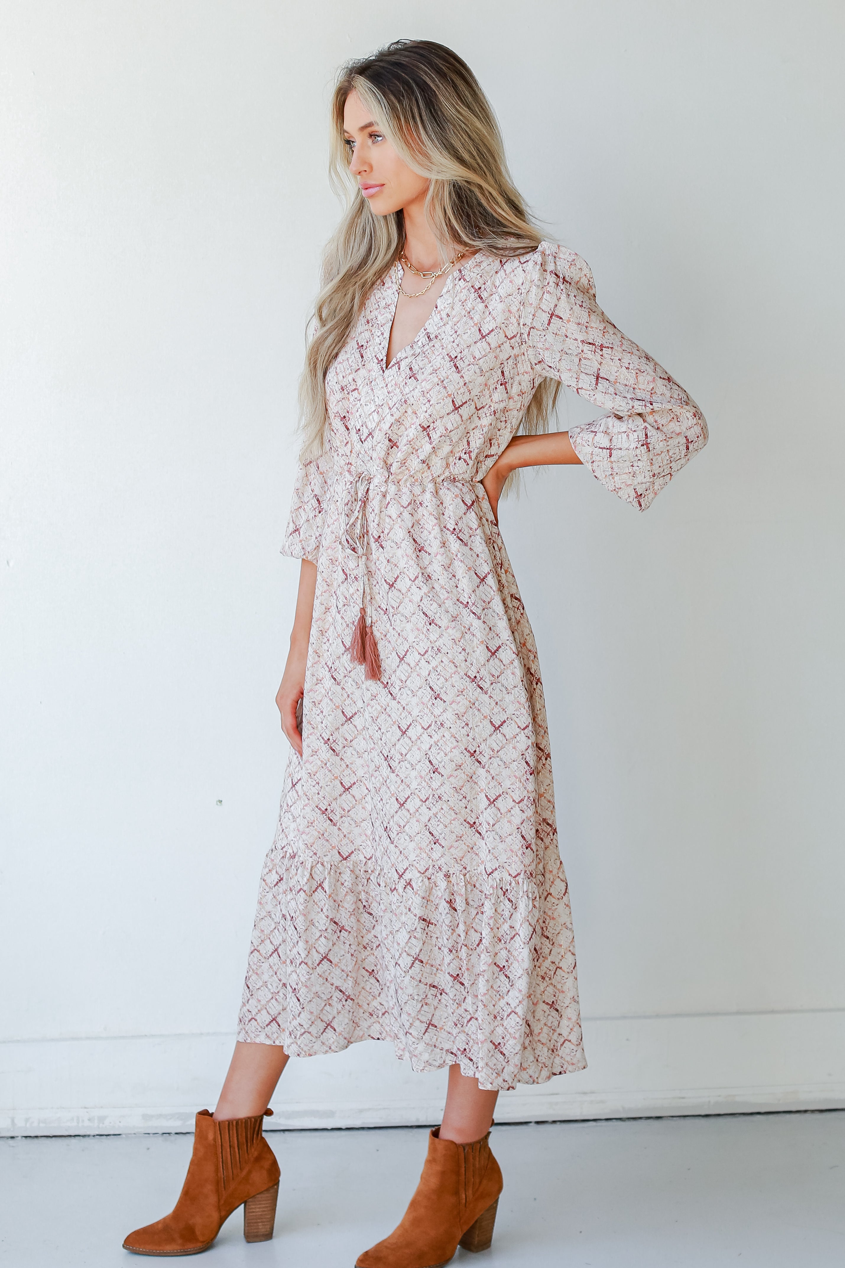 Midi Dress side view