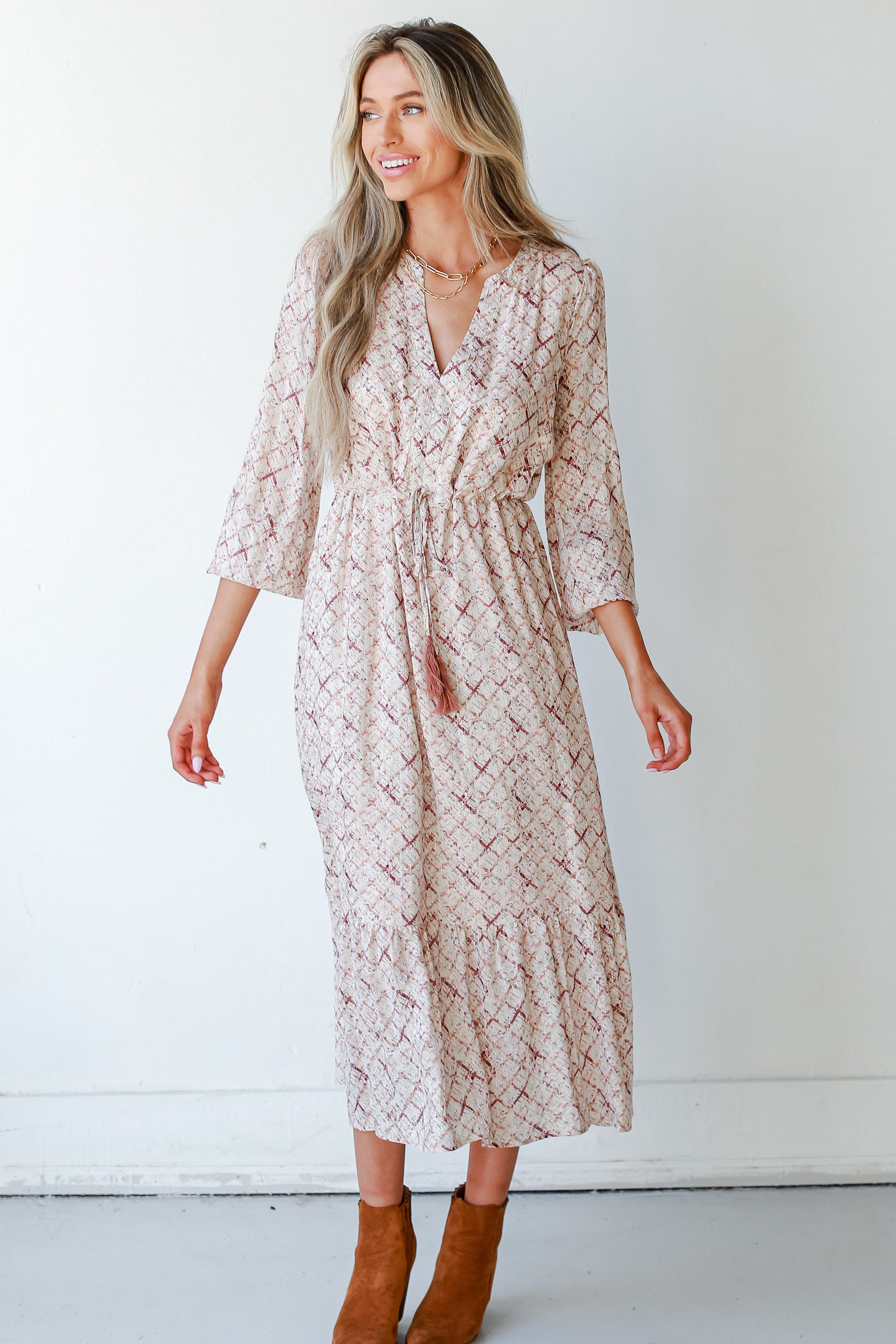Midi Dress front view