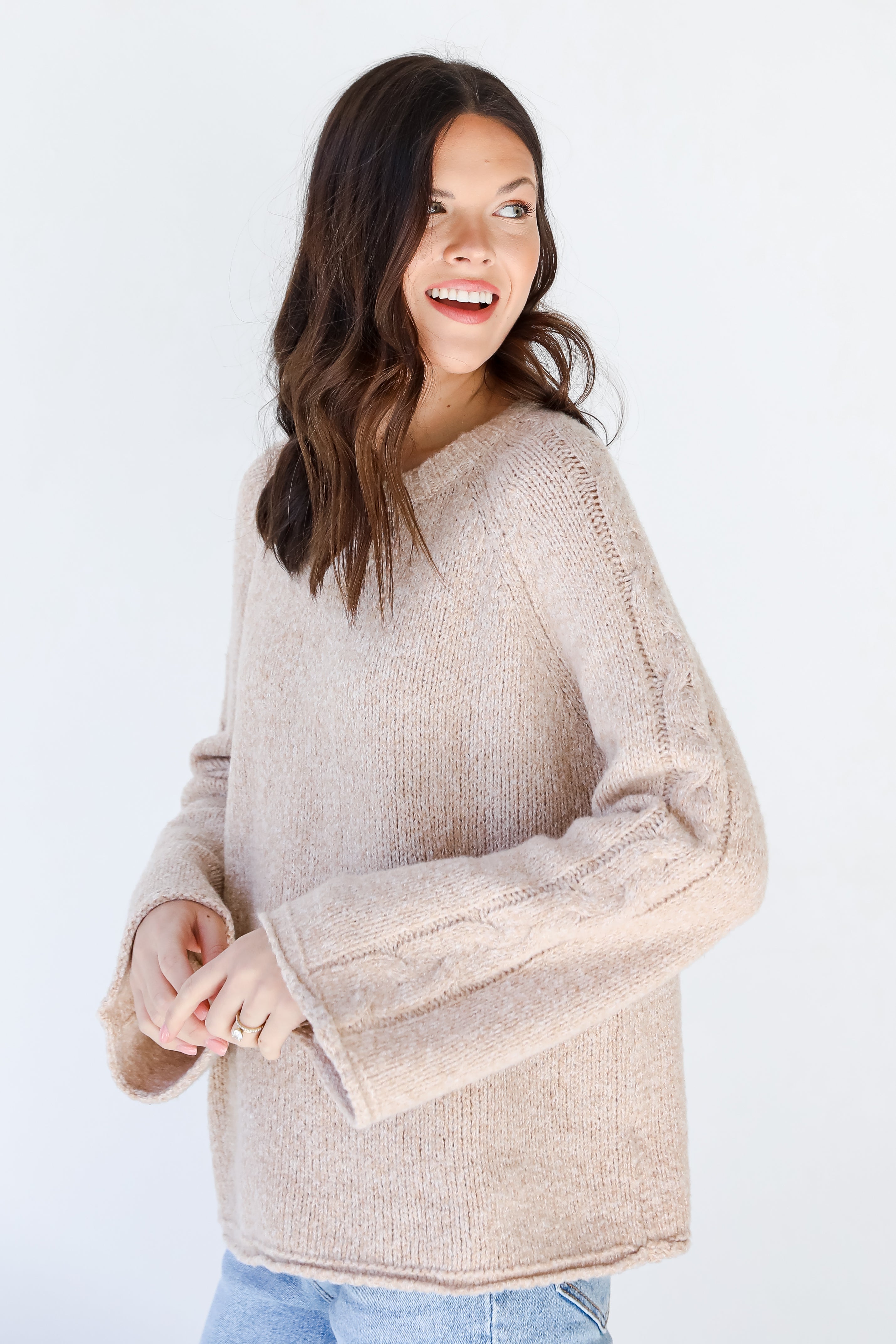 Sweater side view