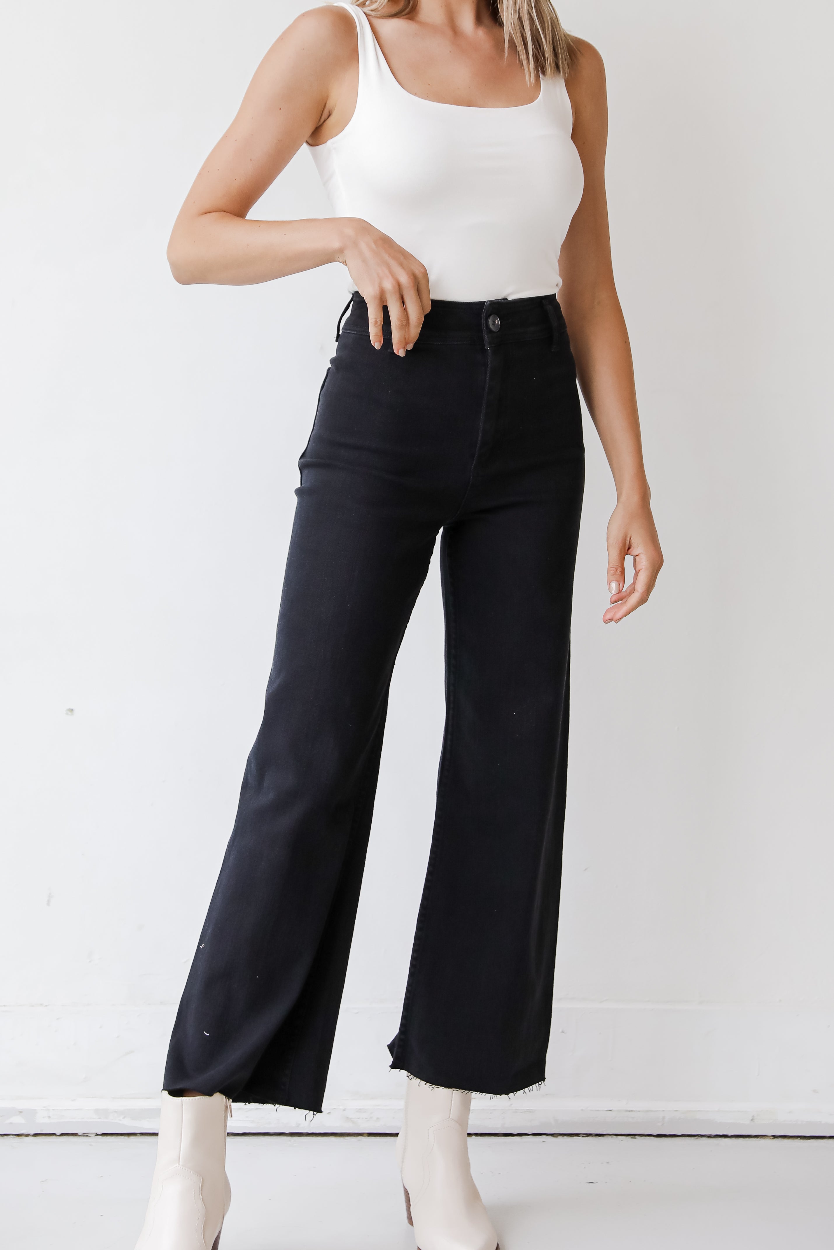 black jeans