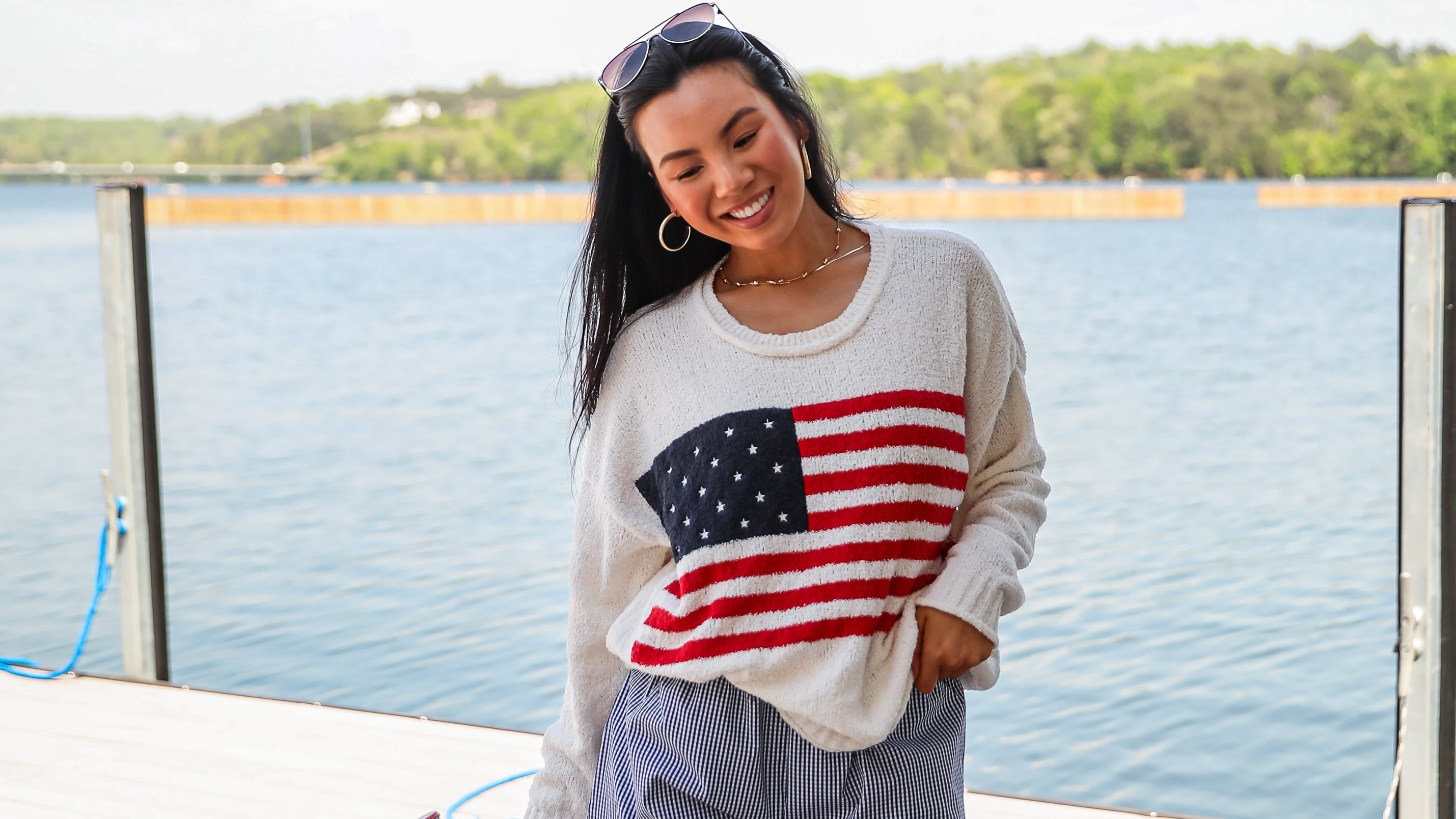 Modern Americana: The Knit Top That’s Redefining Cool