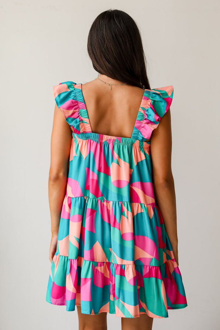 Sweet Forever Tiered Mini Dress