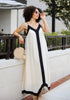 Cream Maxi Dress